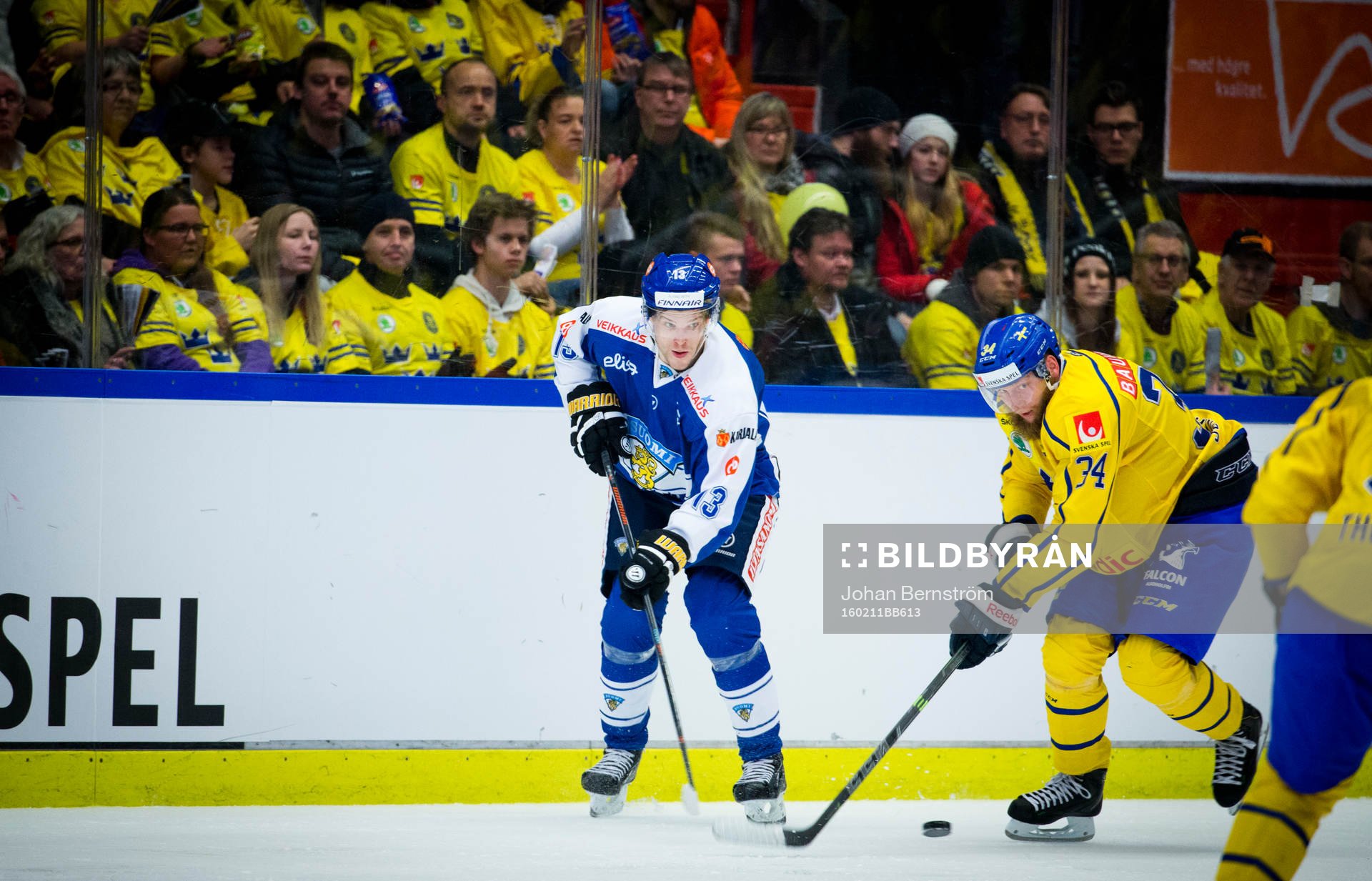 Finlands Mika Niemi och Sveriges Jonas Junland