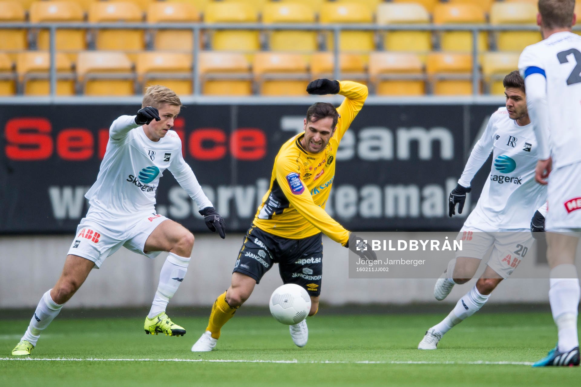 Odds Thomas Grogård (v) och Fredrik Jensen (h)