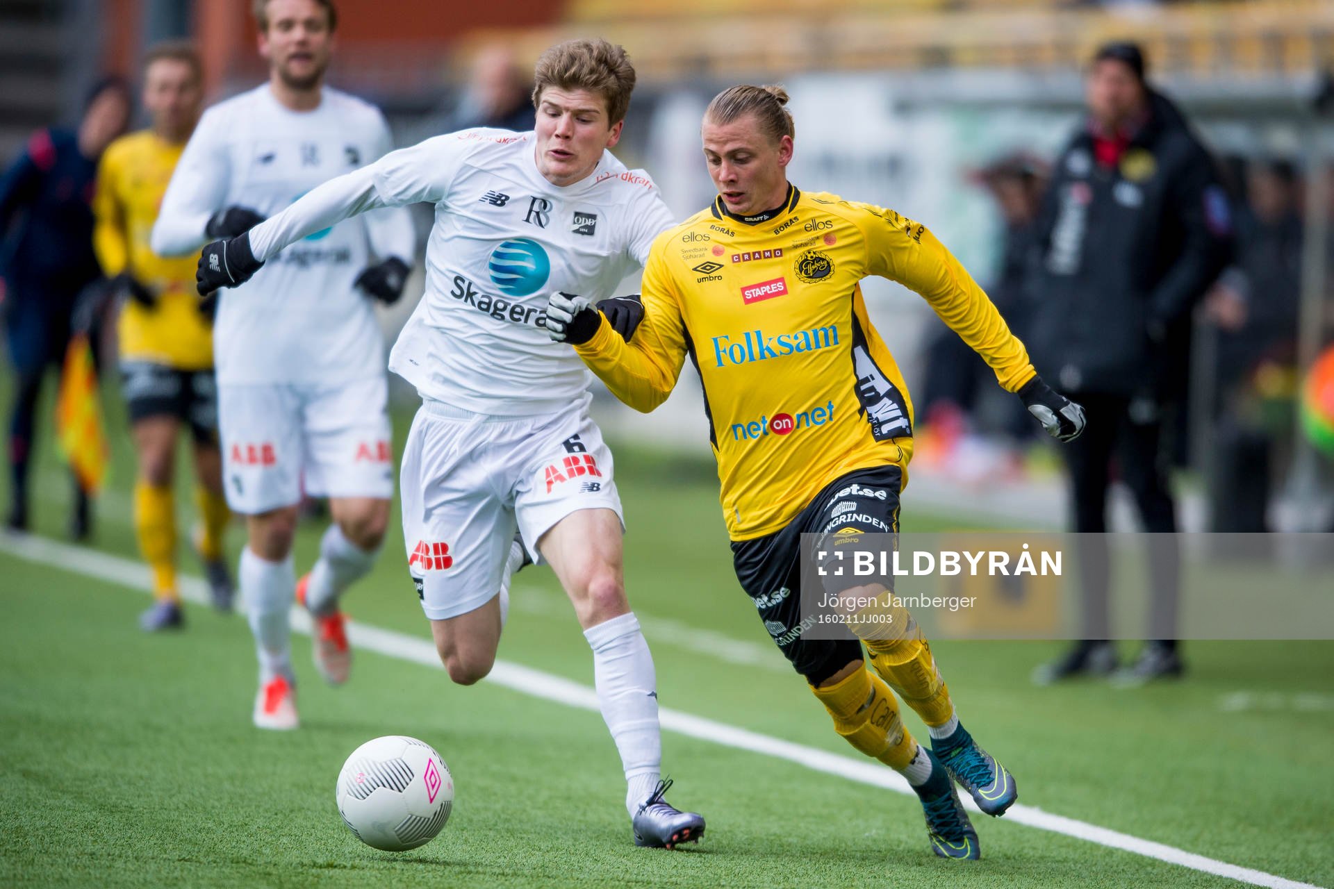Elfsborgs Simon Hedlund och Odds Oliver Berg