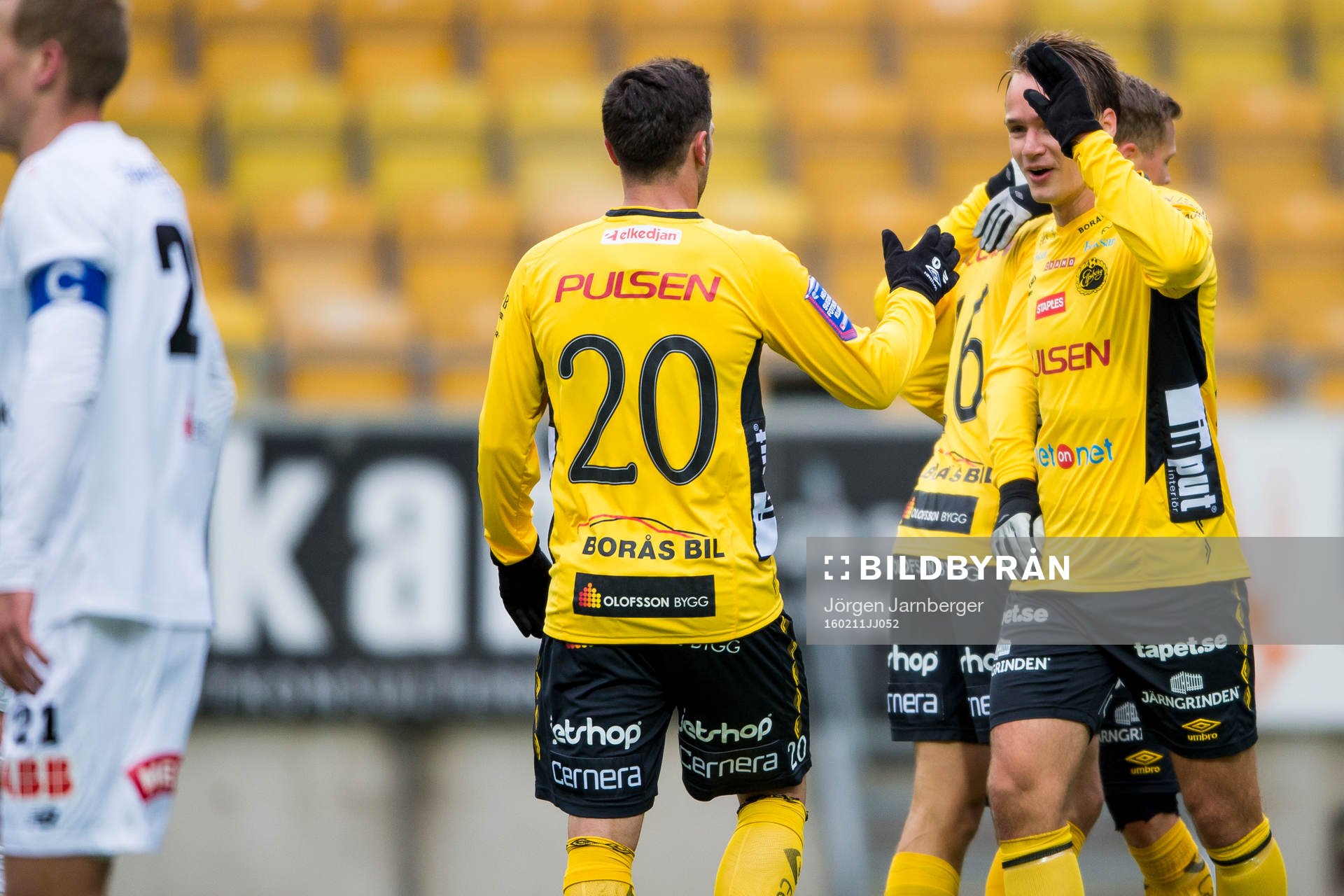 Elfsborgs Viktor Prodell jublar eftaratt gjort 2-0