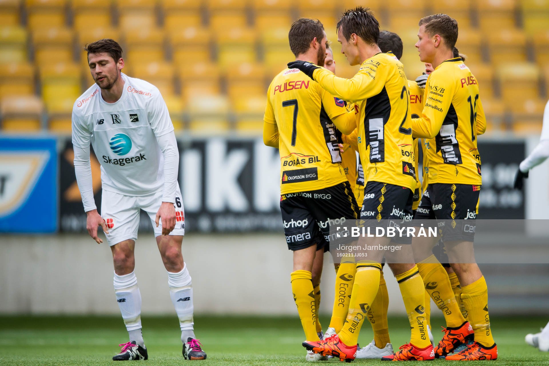 Elfsborgs spelare jublar