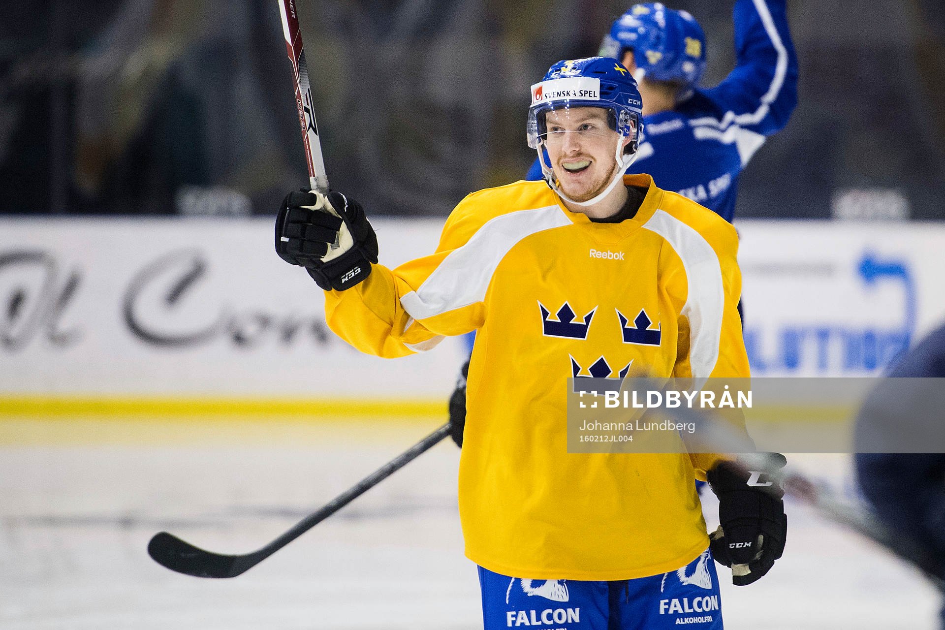 Niclas Burström jublar