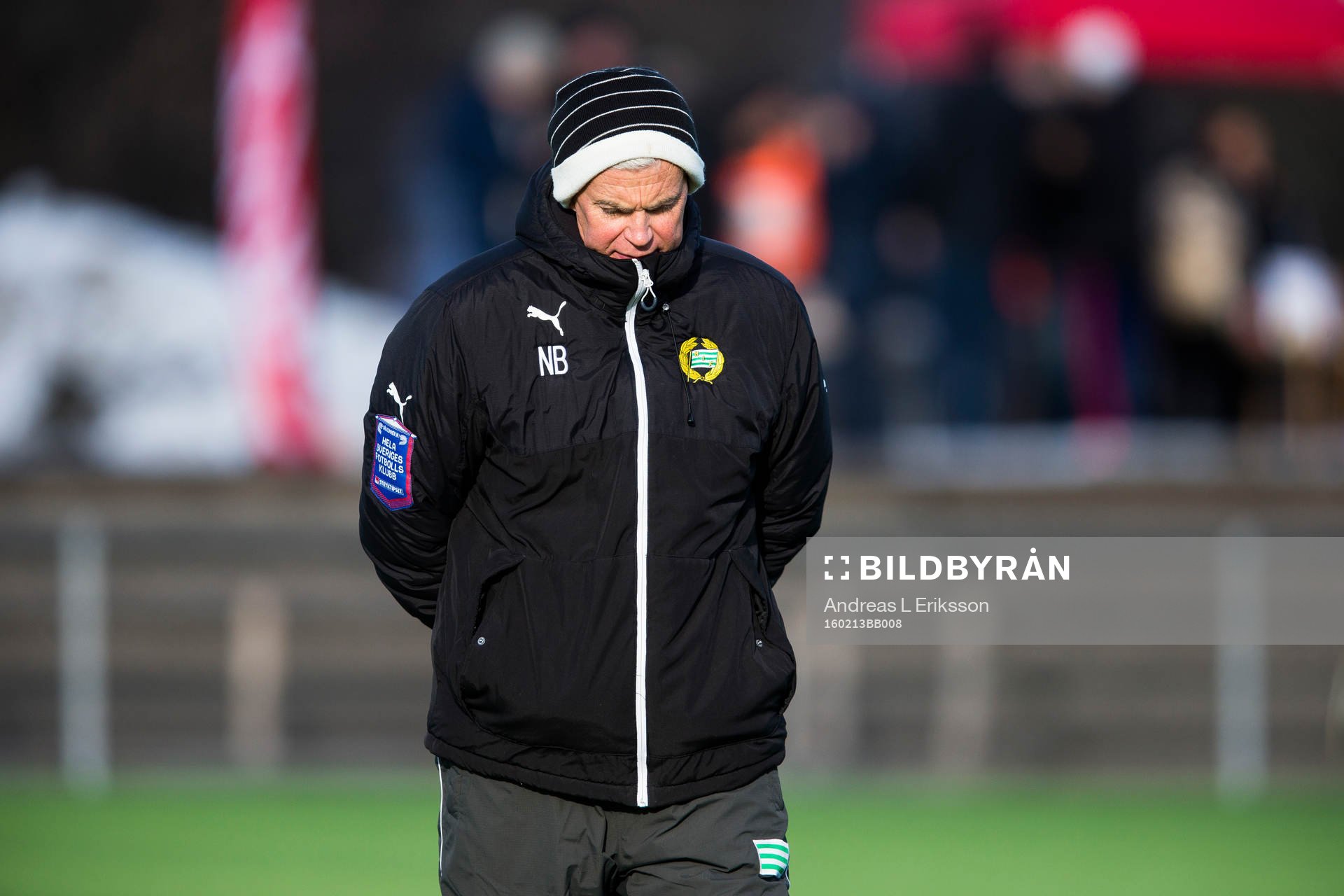 Hammarbys tränare Nanne Bergstrand