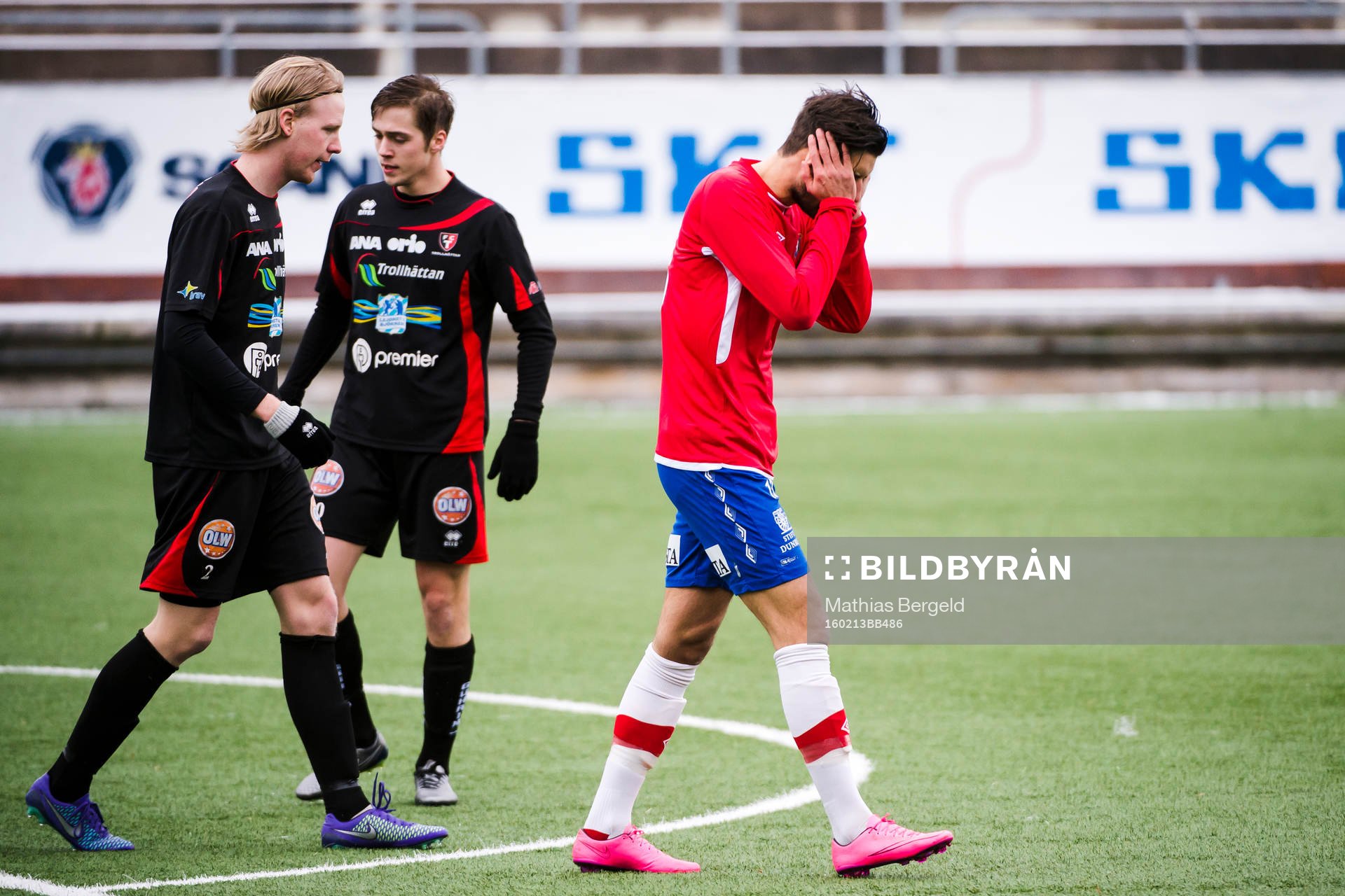 Örgrytes Johan Hedman deppar framför Trollhättans