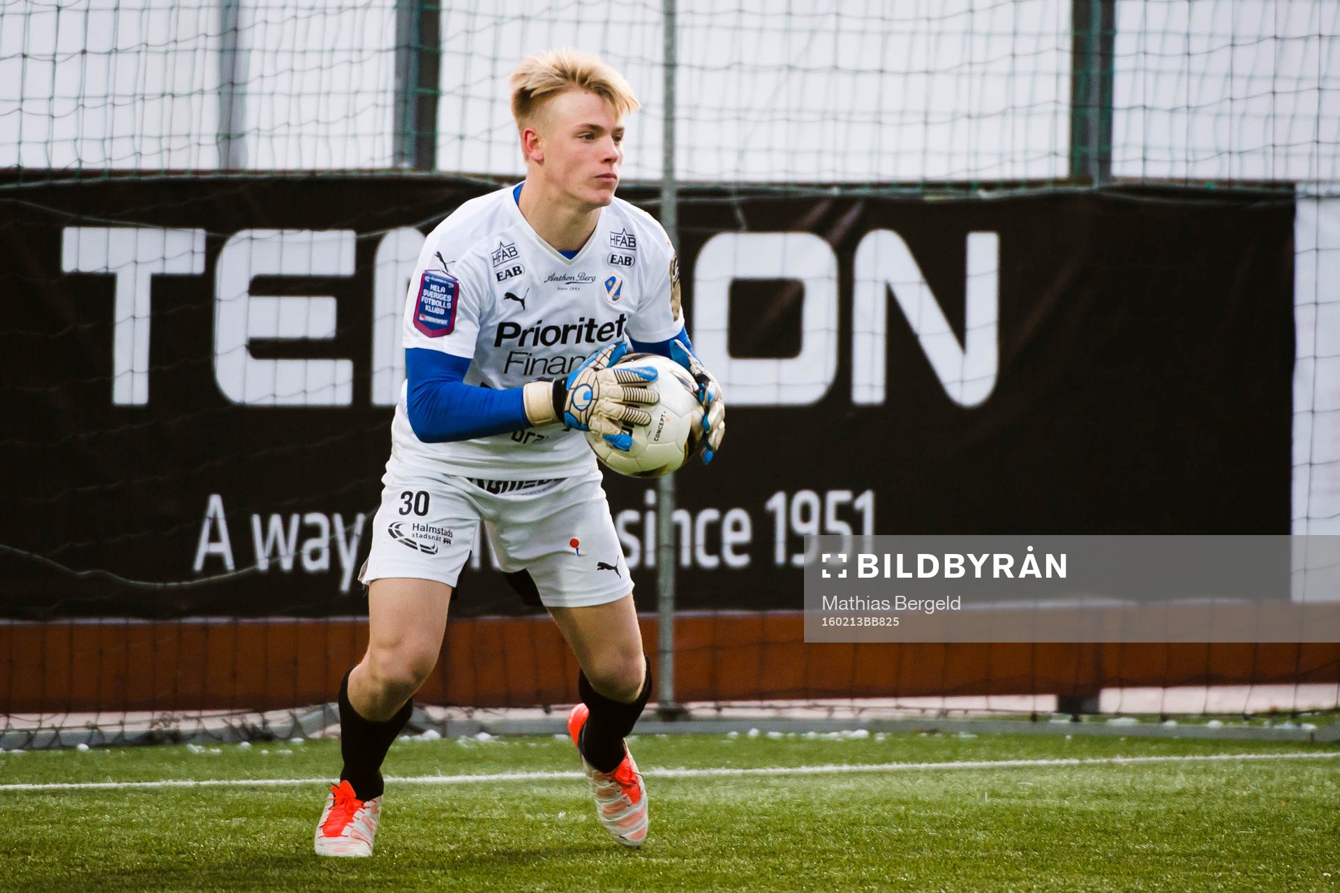 Halmstads målvakt Isak Pettersson