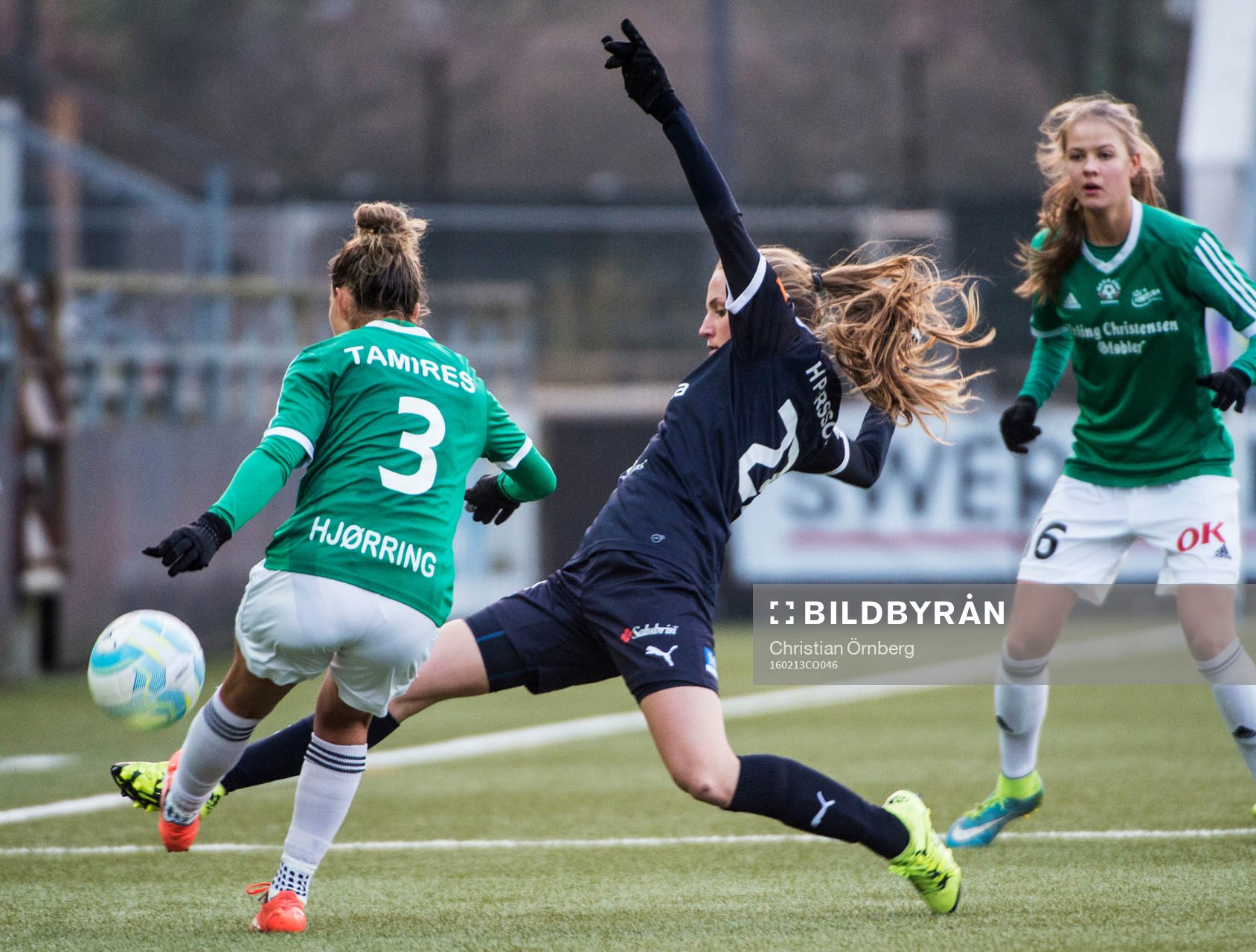 Rosengårds Hanna Persson mot Fortuna Hjørrings Tamires De