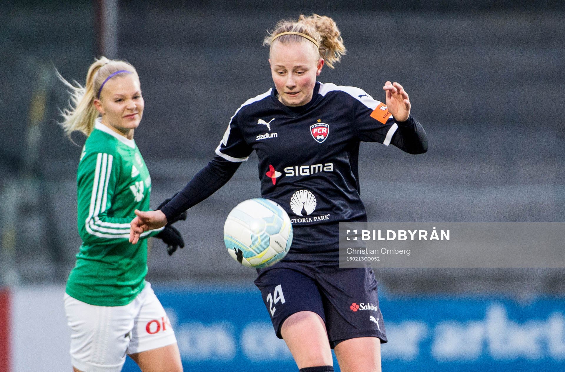 Rosengårds Ebba Wieder mot Fortuna Hjørrings Line S.