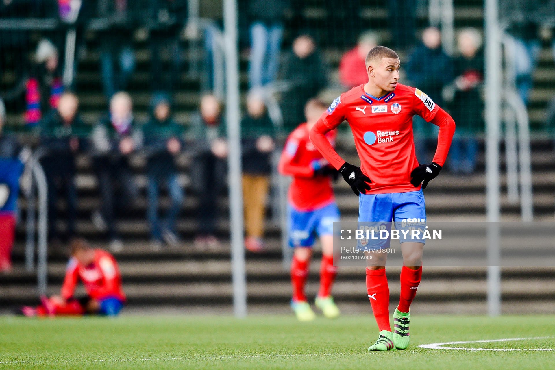 Helsingborgs Jordan Larsson deppar