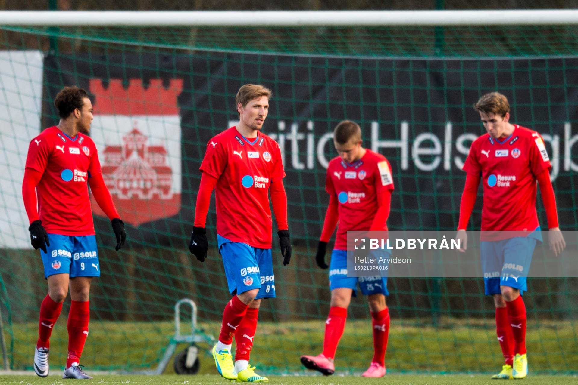 Helsingborgs Matthew Rusike, Martin Christensen, Felix