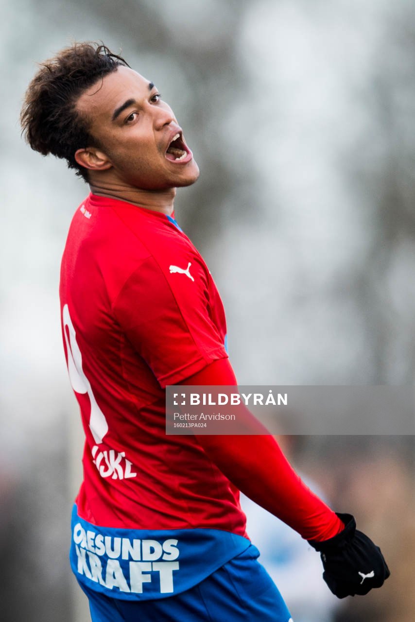 Helsingborgs Matthew Rusike deppar