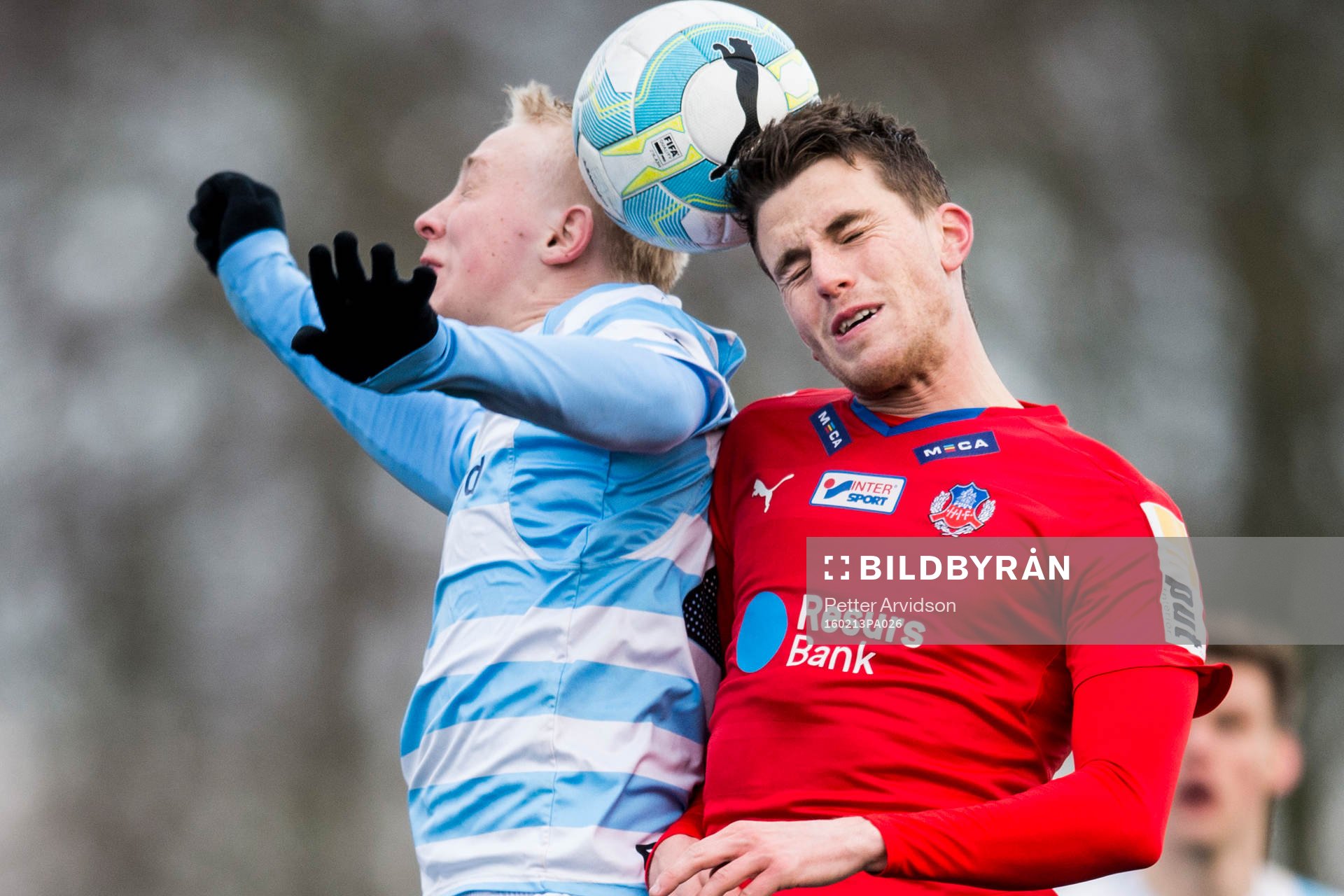 Helsingörs Mads Aaquist och Helsingborgs Jesper Björkman