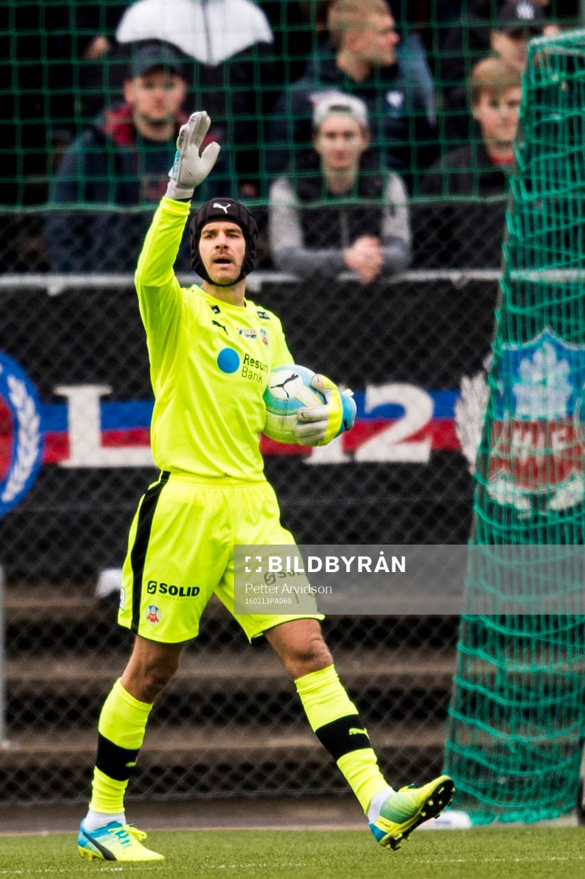 Helsingborgs målvakt Matt Pyzdrowski