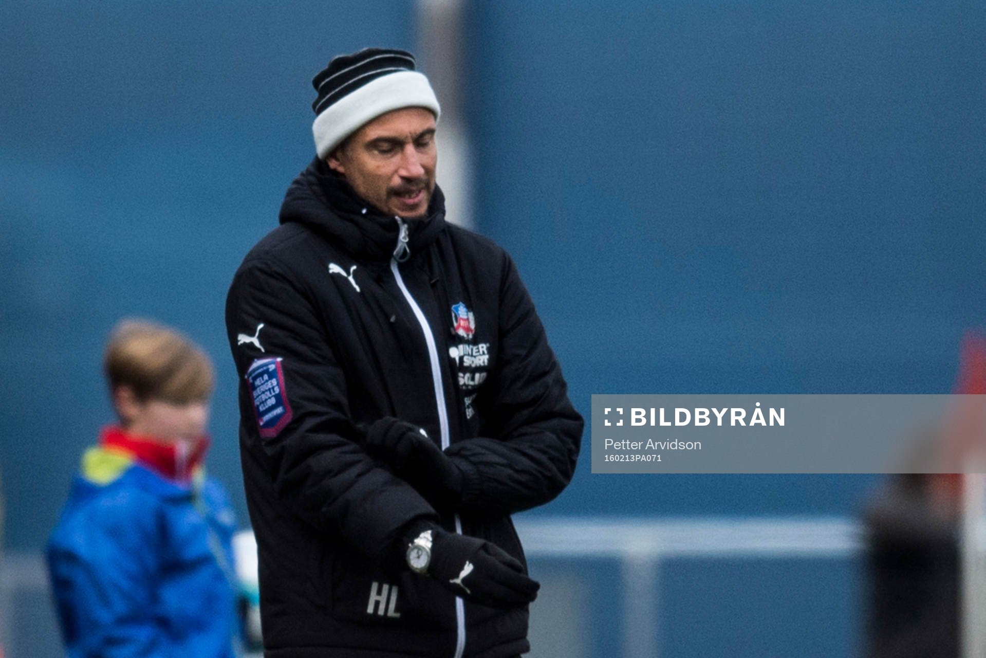 Helsingborgs manager Henrik Larsson deppar