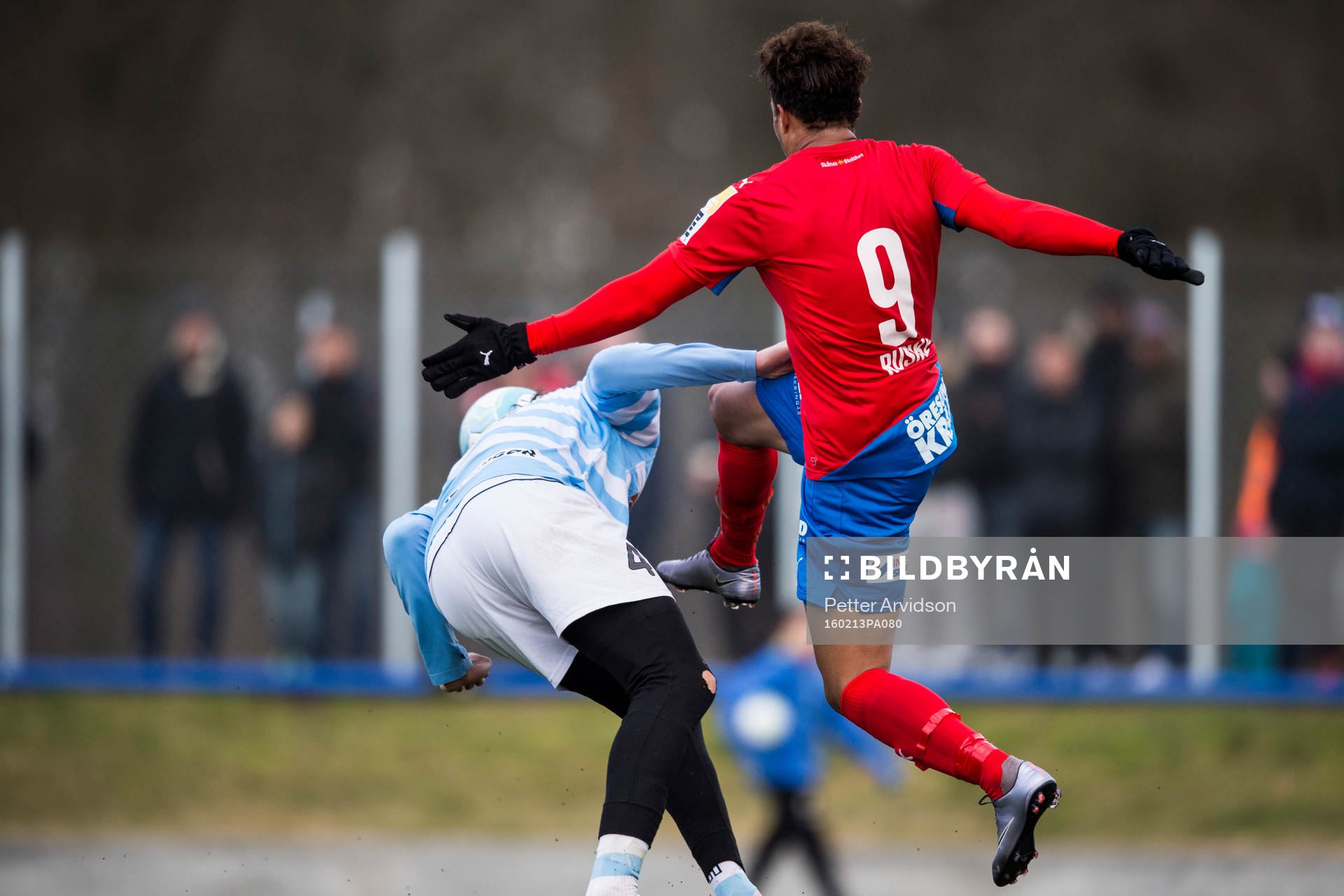 Helsingborgs Matthew Rusike sparkar Helsingörs Rasmus