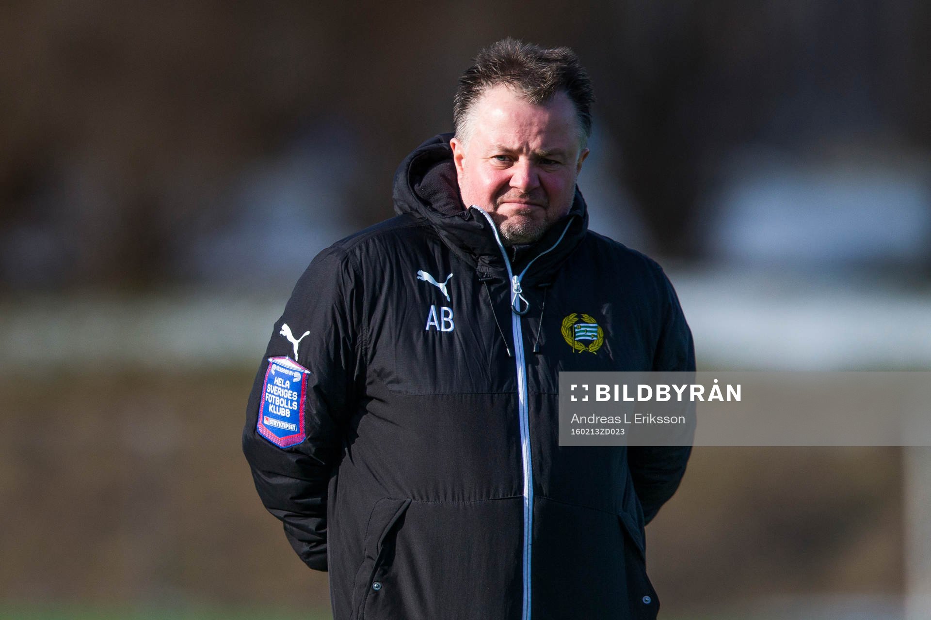 Hammarbys materialförvaltare Anders Bitén