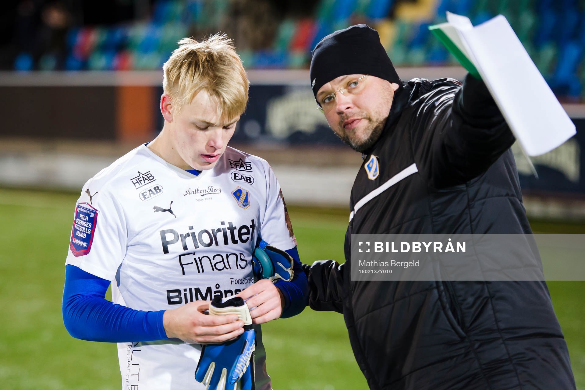 Halmstads assisterande tränare Andreas Jankevics