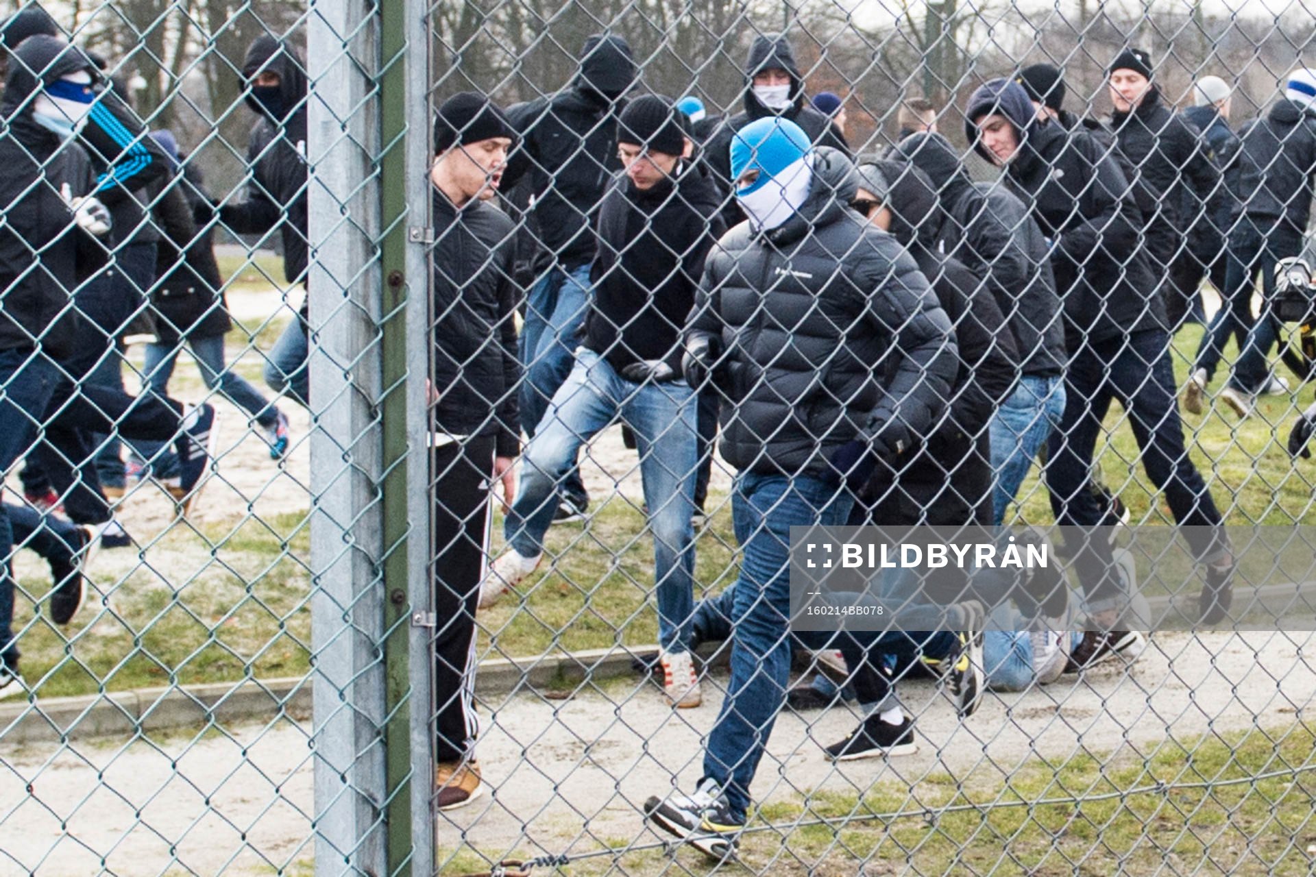Slagsmål utbryter mellan Malmö FFs och Bröndbys