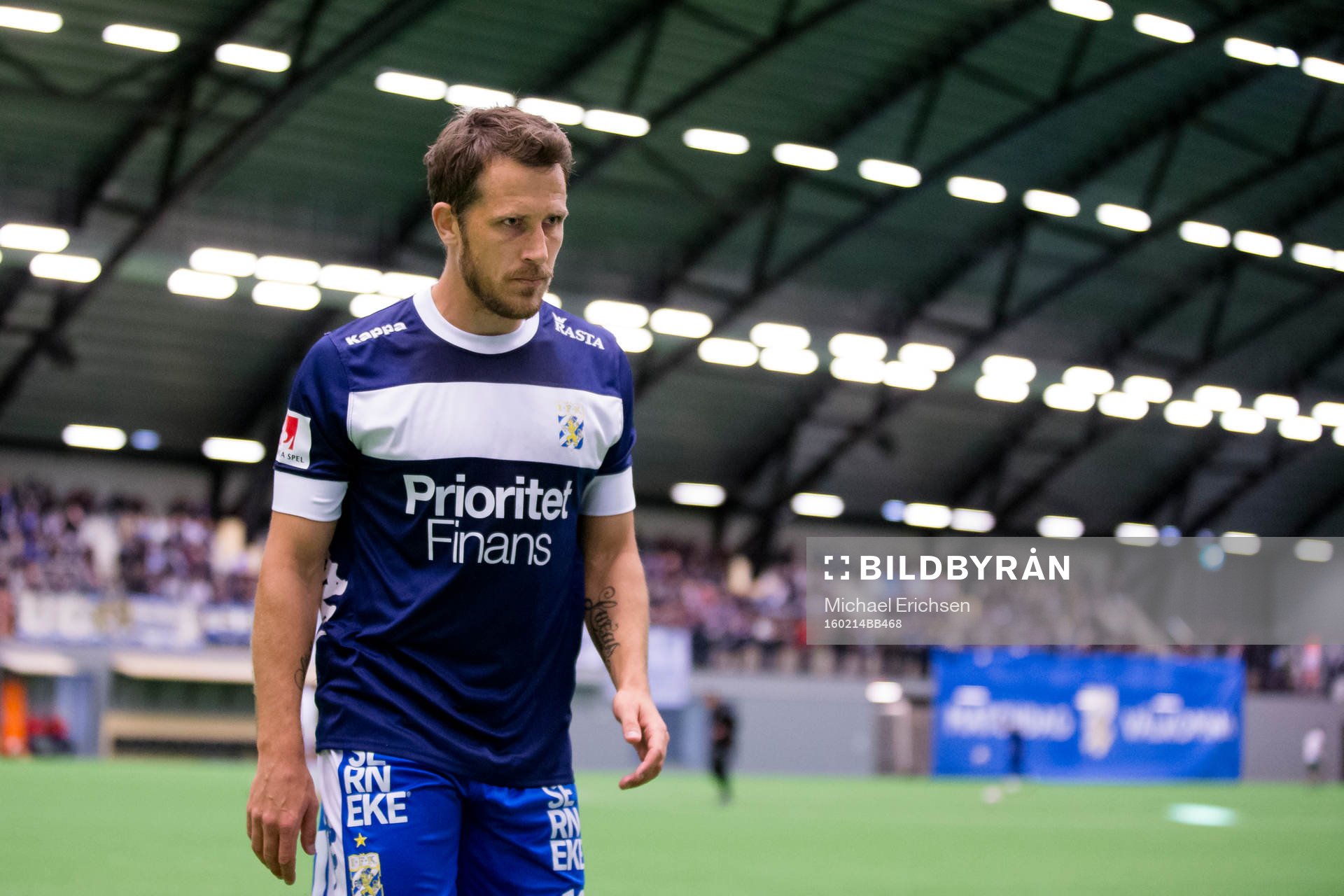 IFK Göteborgs Tobias Hysén innan en träningsmatch i