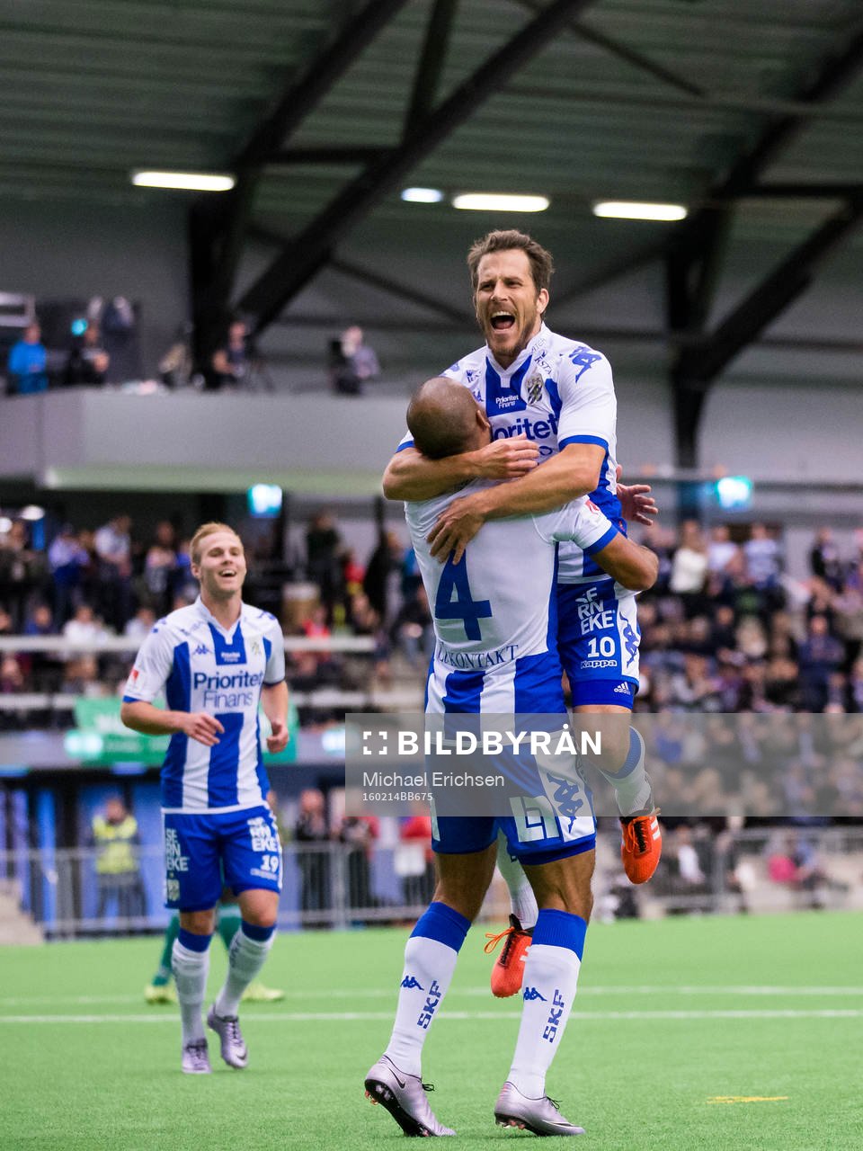IFK Göteborgs Tobias Hysén jublar