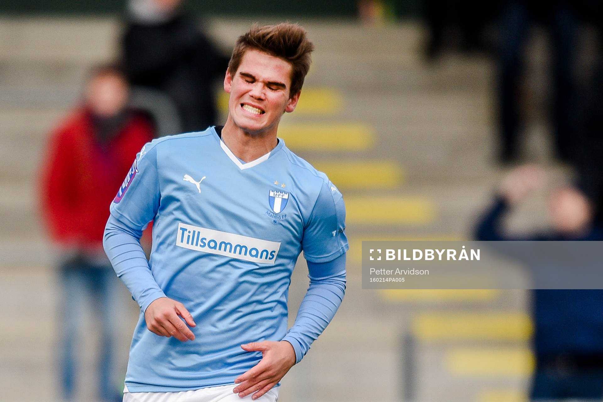 Malmö FFs Vidar Örn Kjartansson deppar