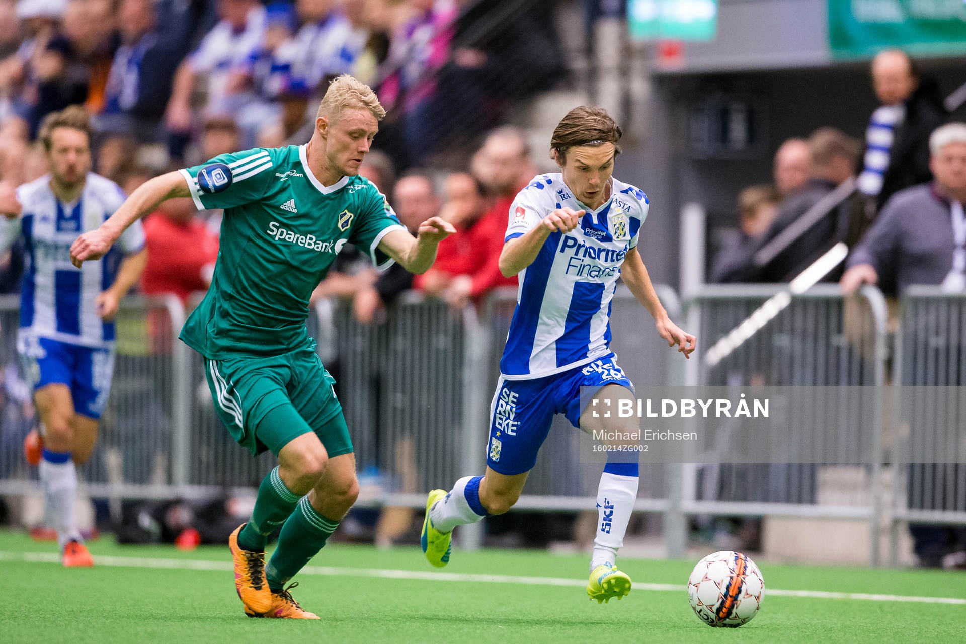 Stabaeks Eirik Haugstad jagar IFK Göteborgs Patrik