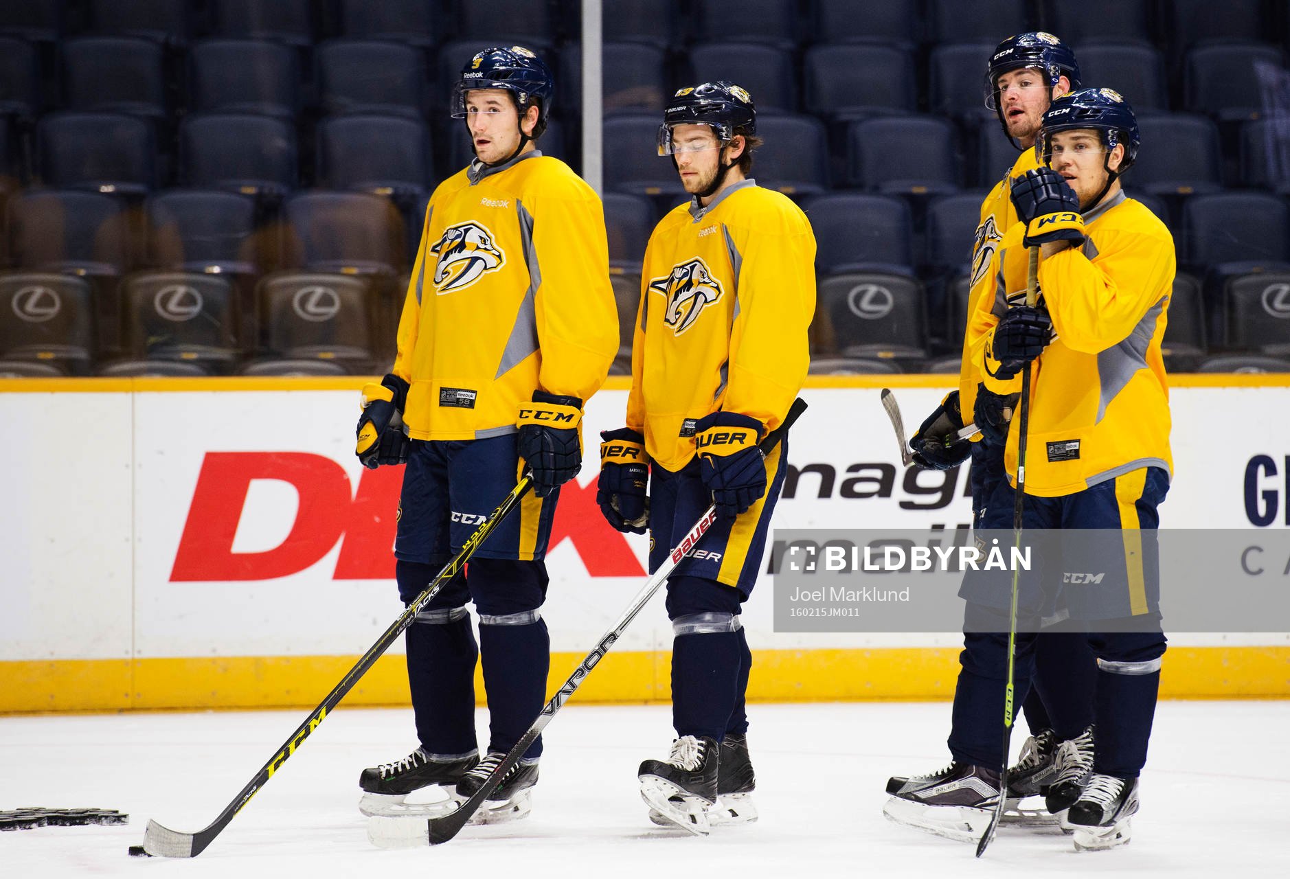 Filip Forsberg, Calle Järnkrok, Austin Watson och Viktor