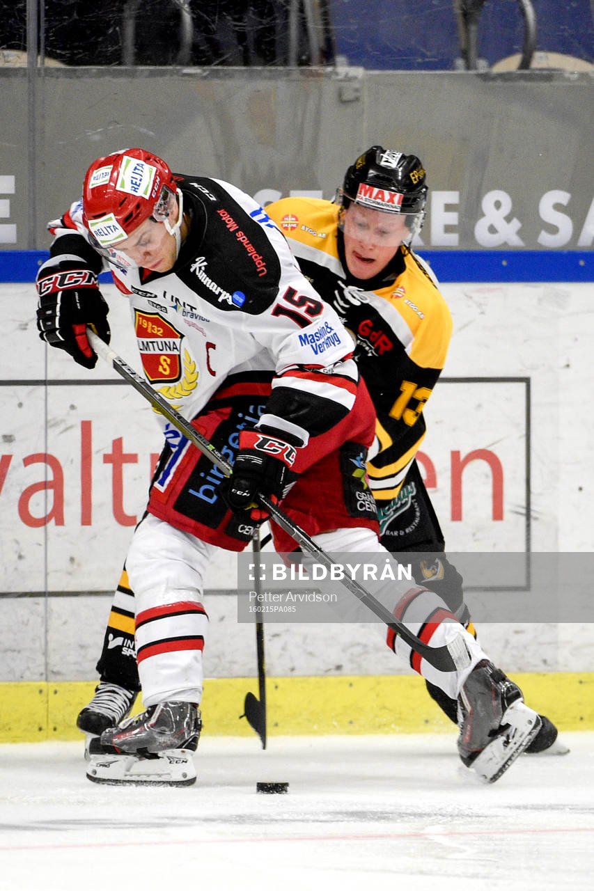 Almtunas Victor Rollin Karlsson och Panterns Kalle Östman