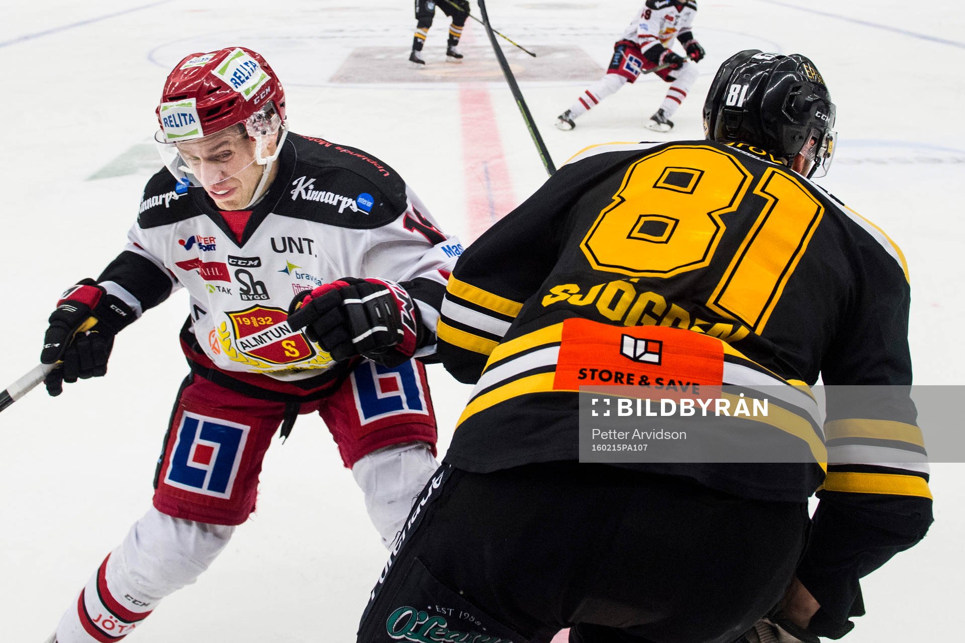 Almtunas Victor Rollin Karlsson och Panterns Carl-Johan