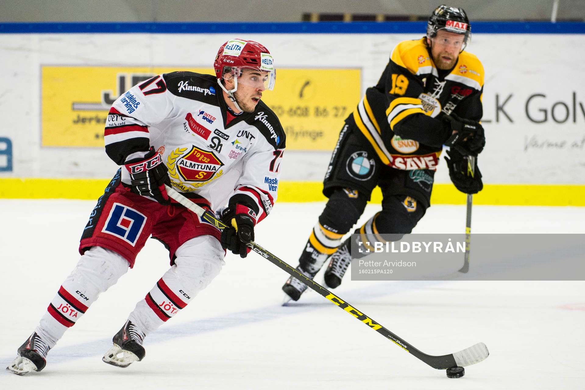 Almtunas Oscar Milton och Panterns Jakob Karlsson