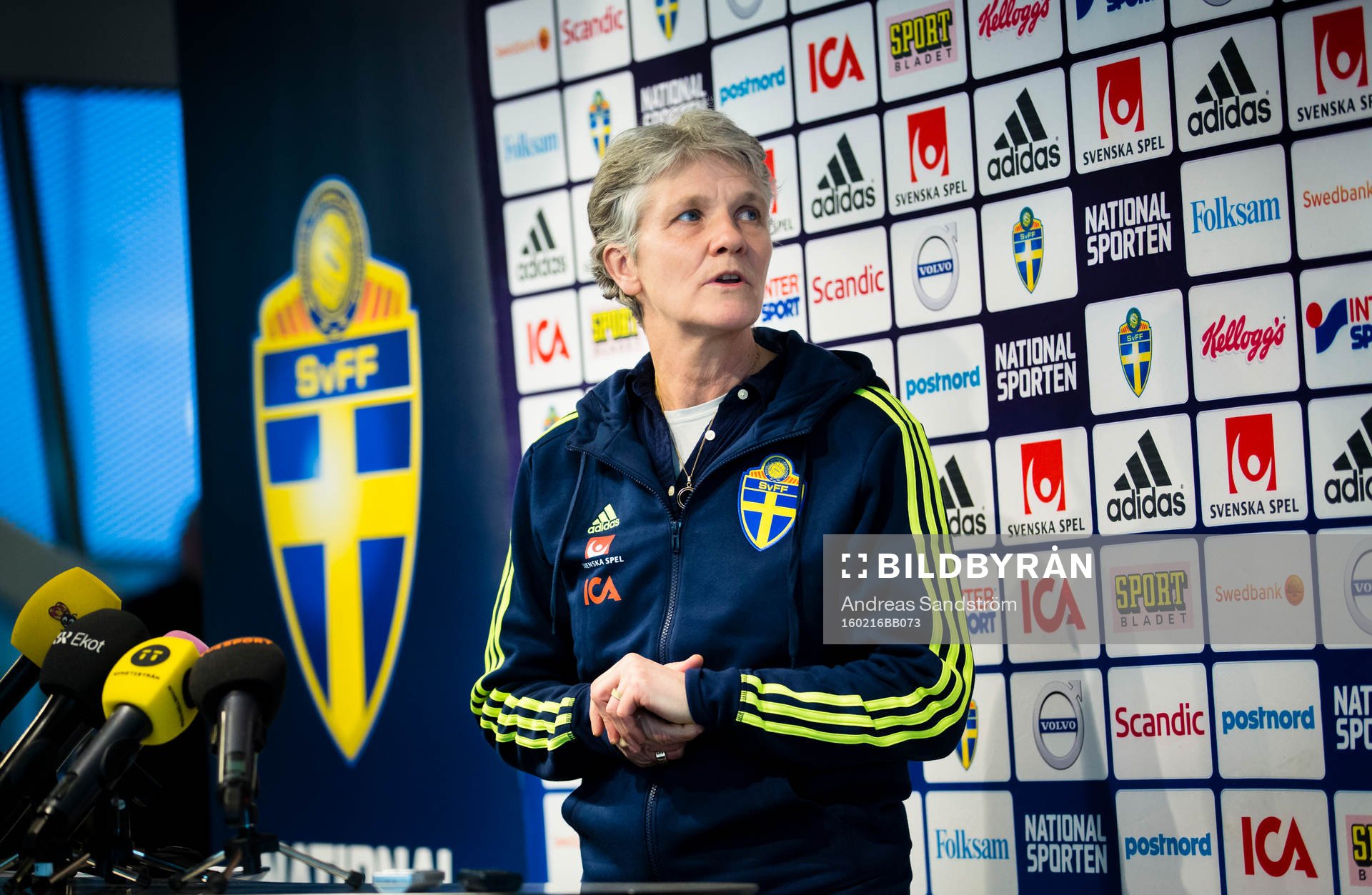 Sveriges förbundskapten för damlandslaget, Pia Sundhage