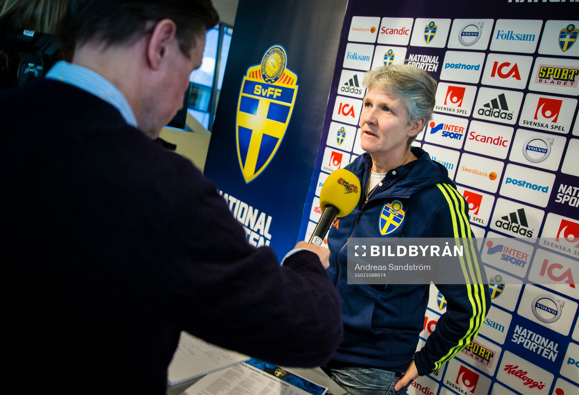 Sveriges förbundskapten för damlandslaget, Pia Sundhage