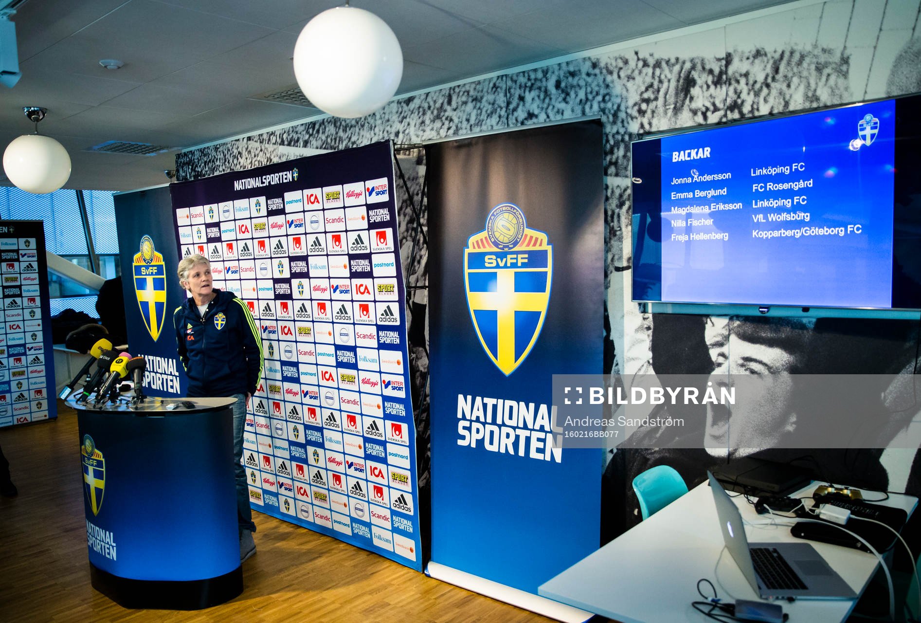 Sveriges förbundskapten för damlandslaget, Pia Sundhage