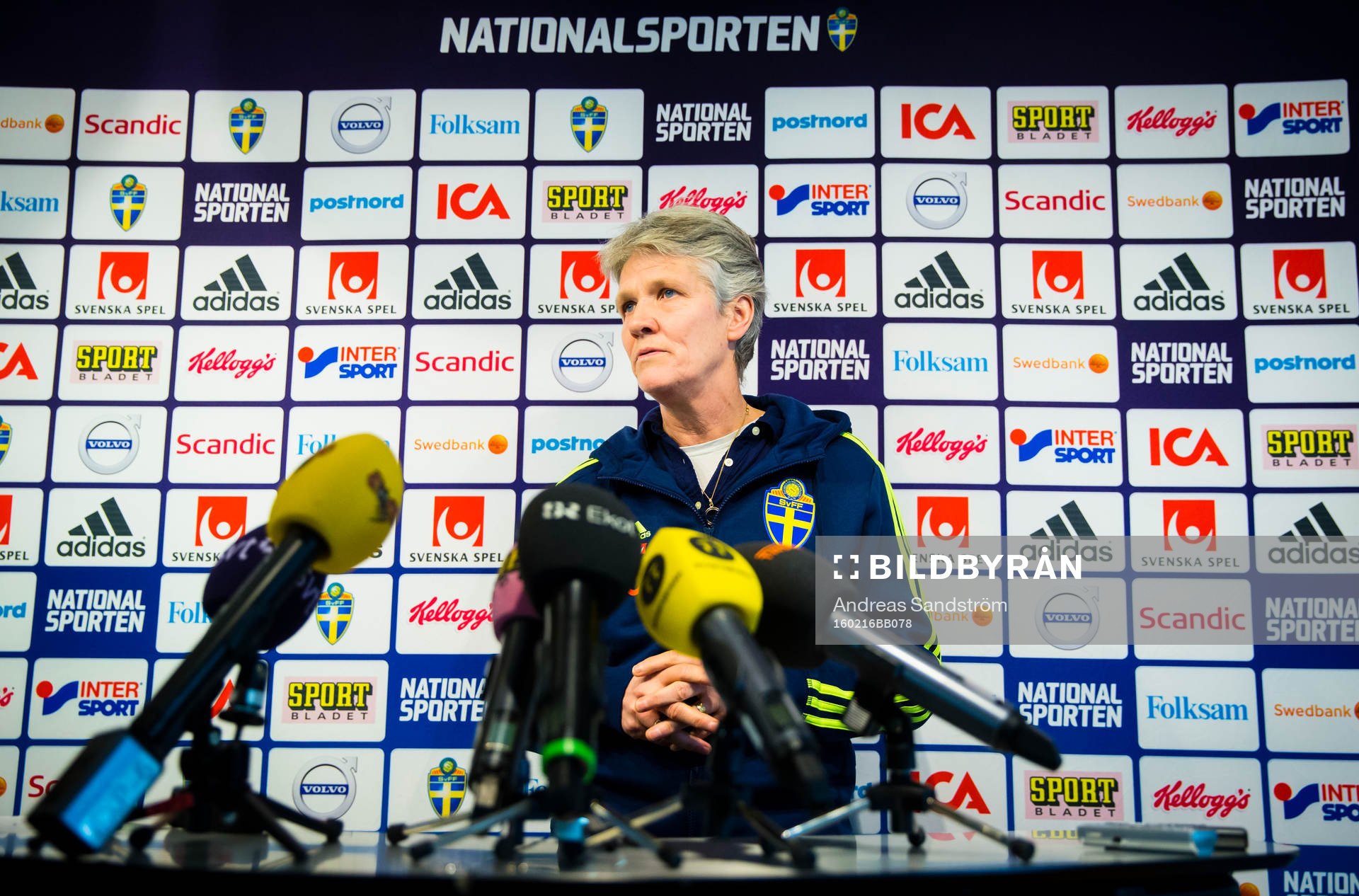 Sveriges förbundskapten för damlandslaget, Pia Sundhage