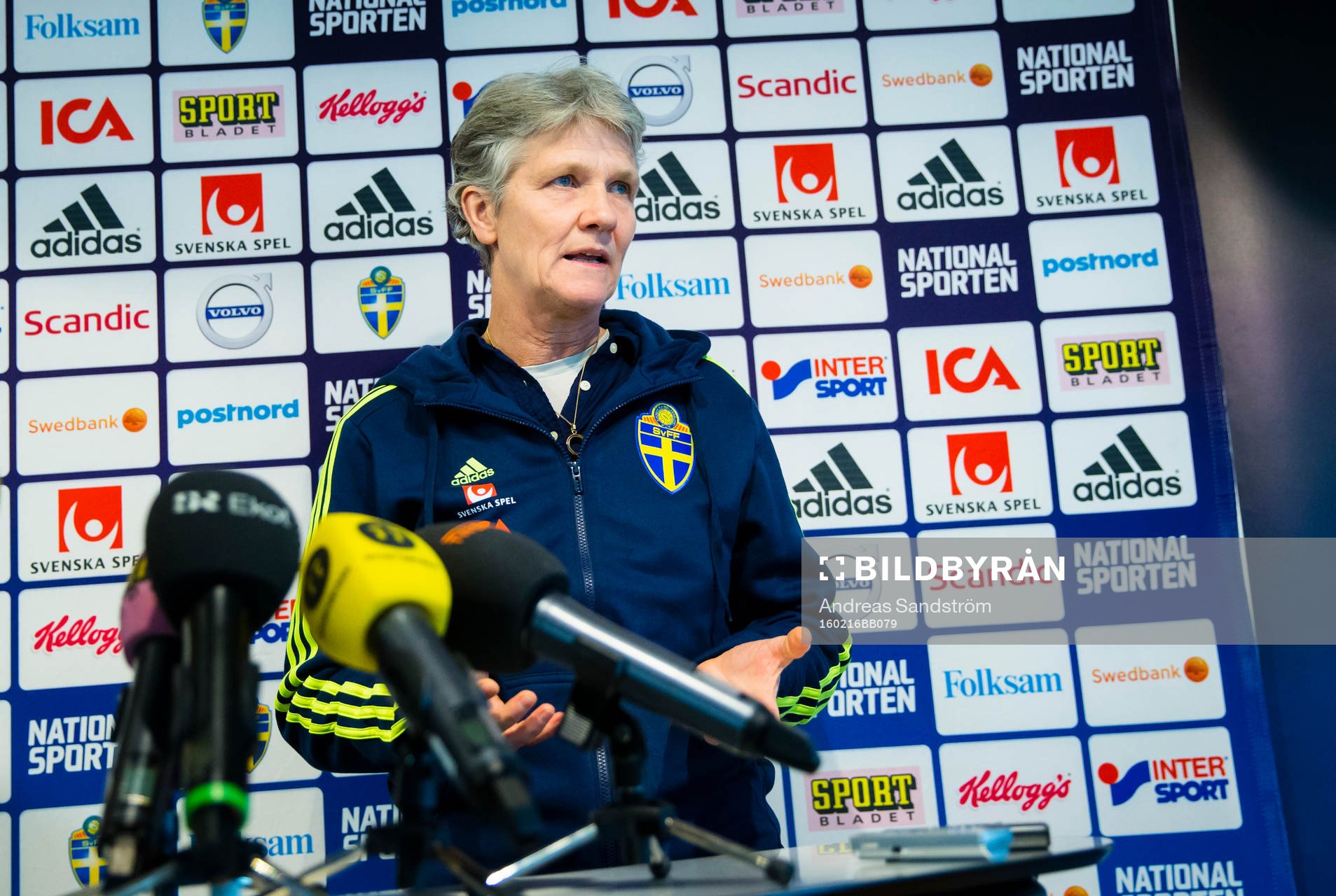 Sveriges förbundskapten för damlandslaget, Pia Sundhage