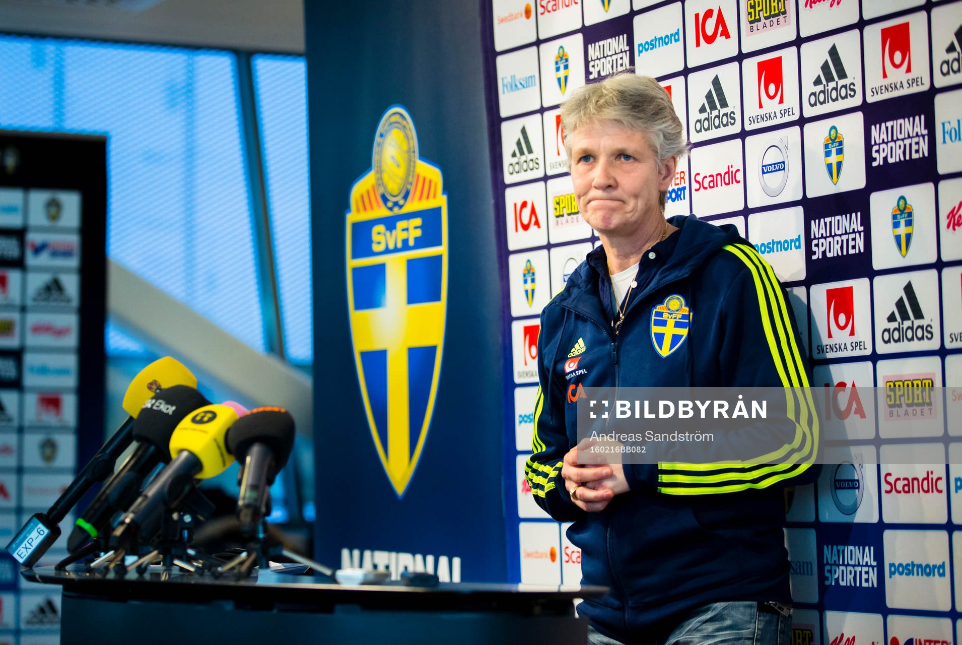 Sveriges förbundskapten för damlandslaget, Pia Sundhage