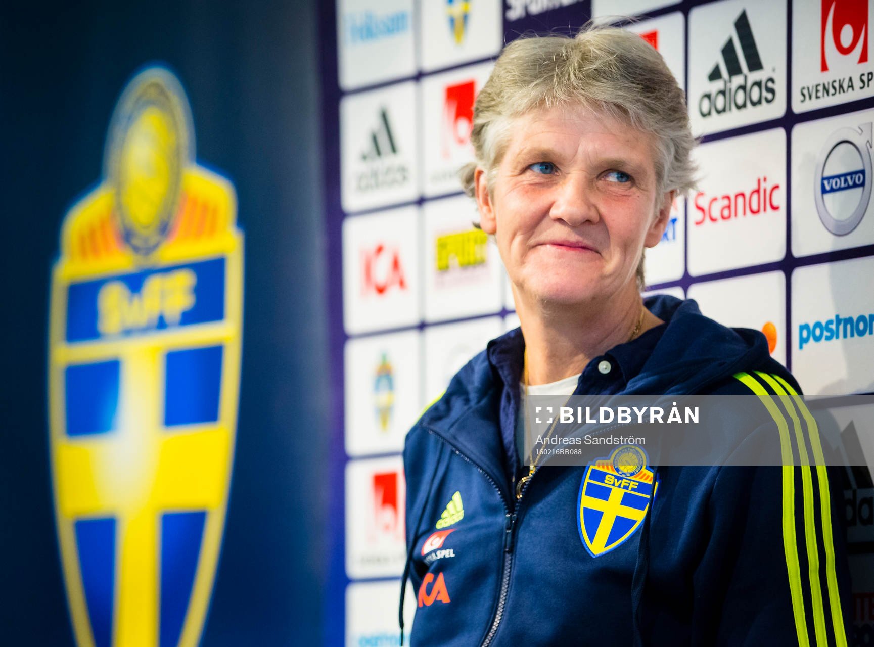 Sveriges förbundskapten för damlandslaget, Pia Sundhage