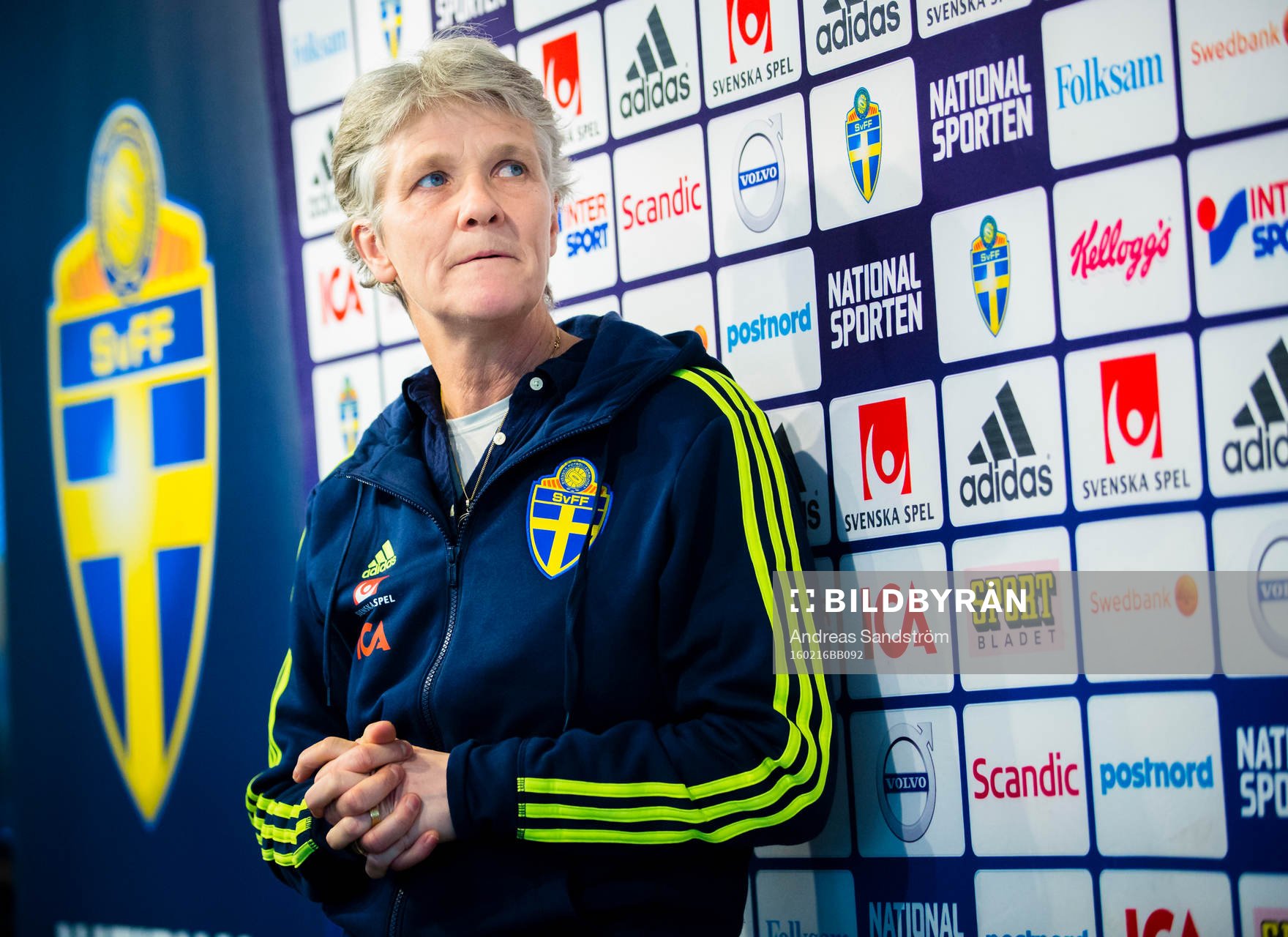 Sveriges förbundskapten för damlandslaget, Pia Sundhage
