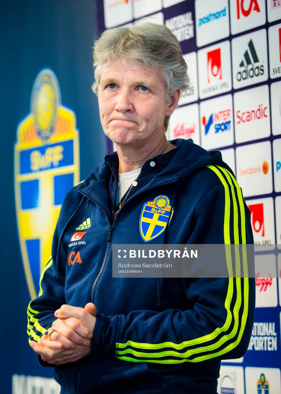 Sveriges förbundskapten för damlandslaget, Pia Sundhage