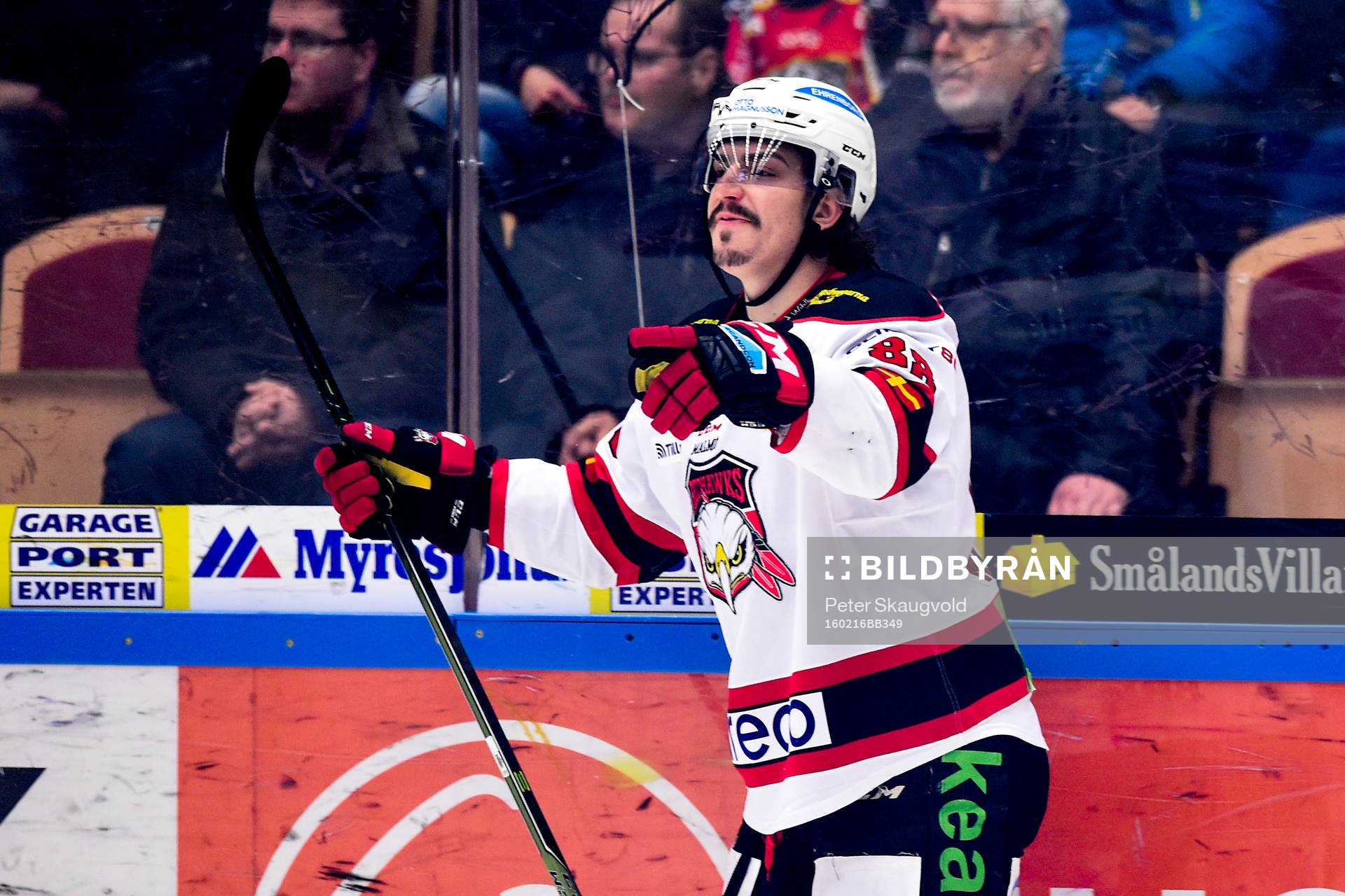 Malmö Redhawks Peter Mueller jublar