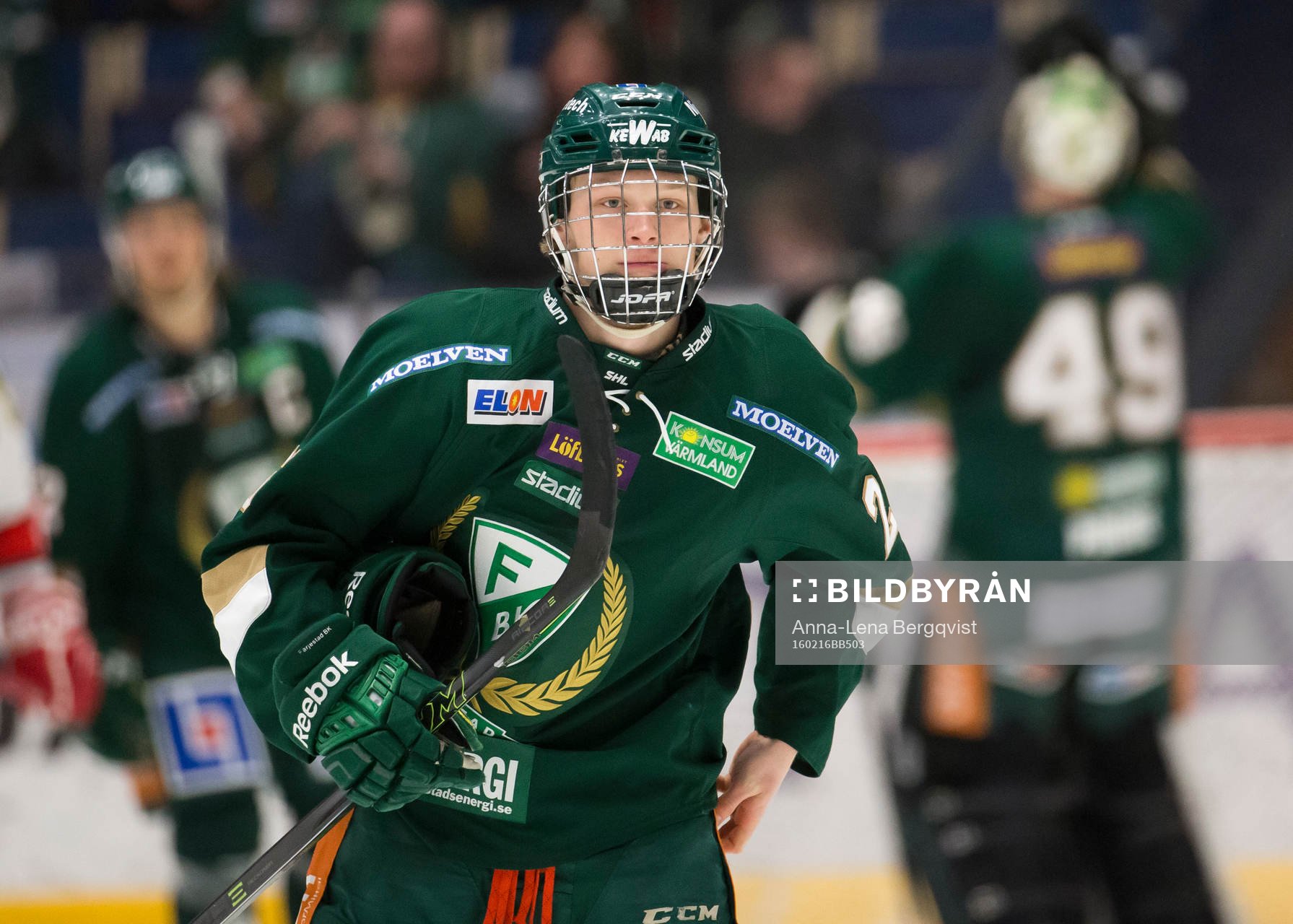 Färjestads Lukas Enqvist (f.98)debuterar