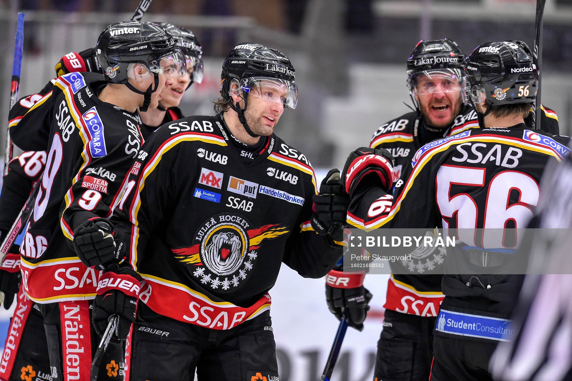 Luleås Jonathan Granström jublar