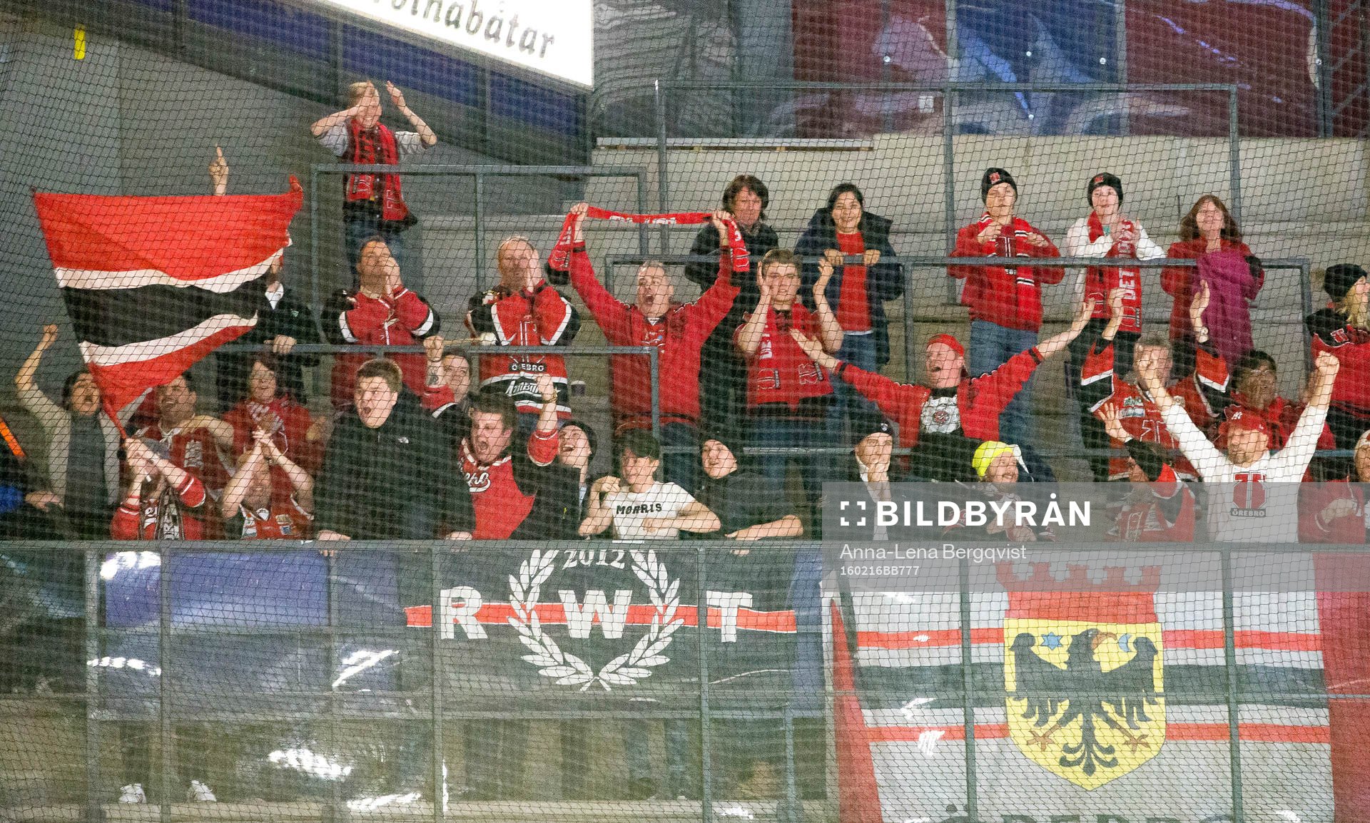 under ishockeymatchen i SHL mellan Färjestad och Örebro