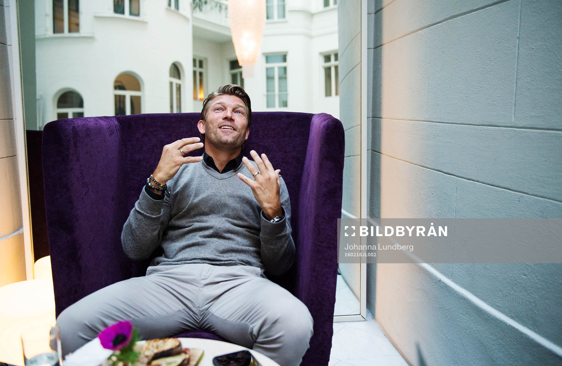 Svenska Fotbollförbundets player manager Marcus Allbäck