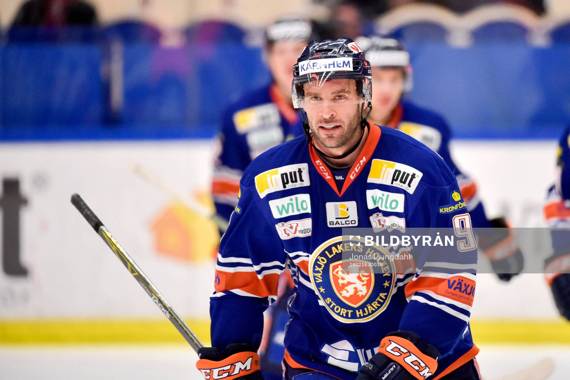 Växjös Josh Hennessy jublar