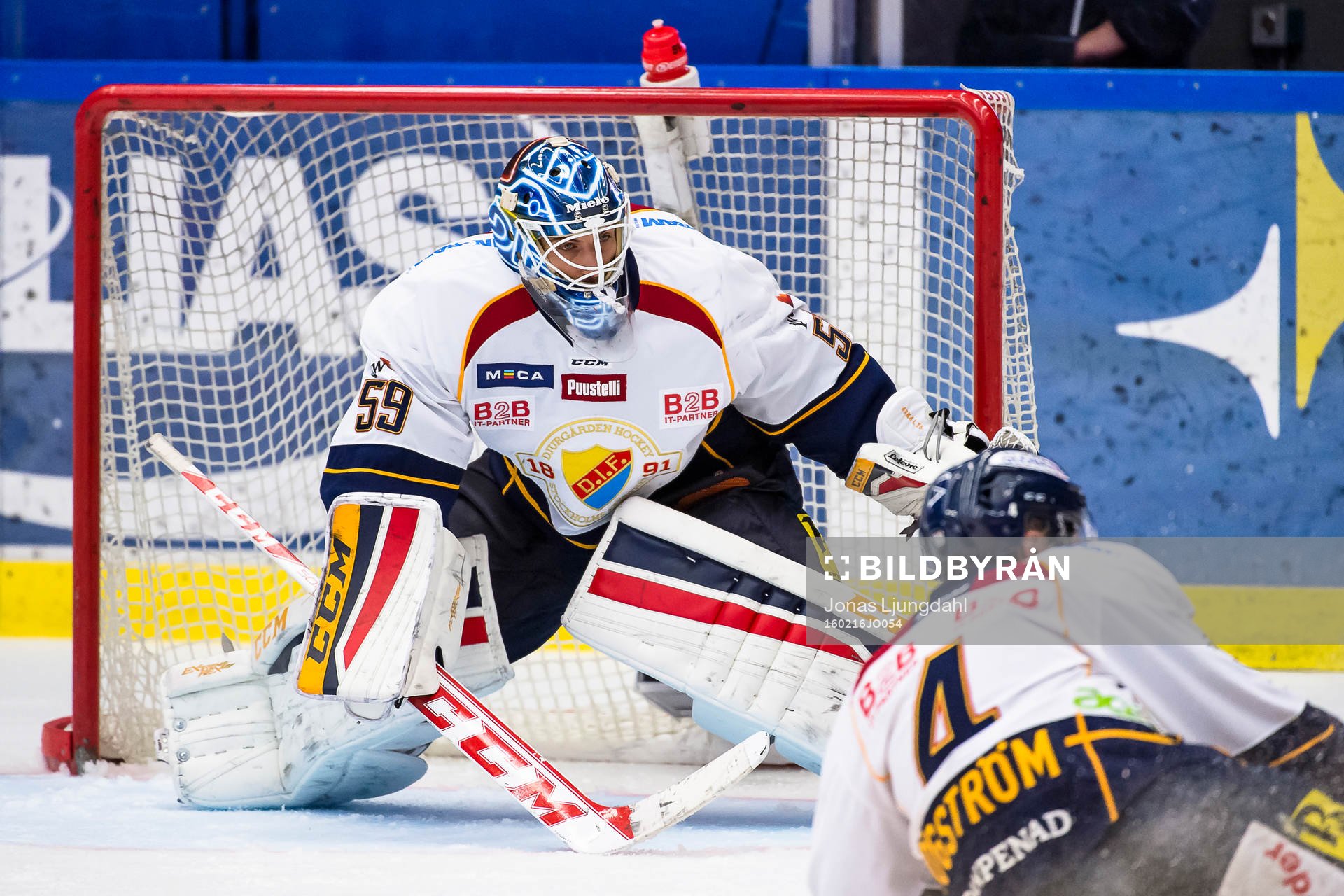 Djurgårdens målvakt Mantas Armalis