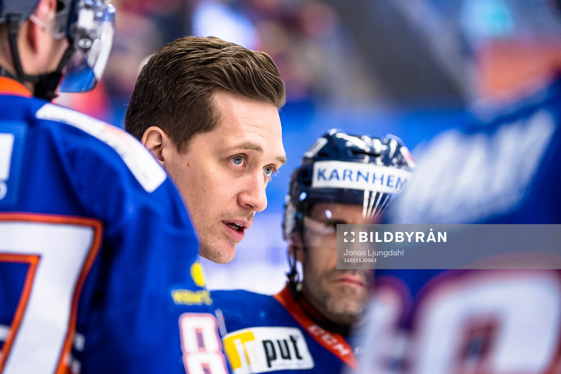 Växjös tränare Sam Hallam