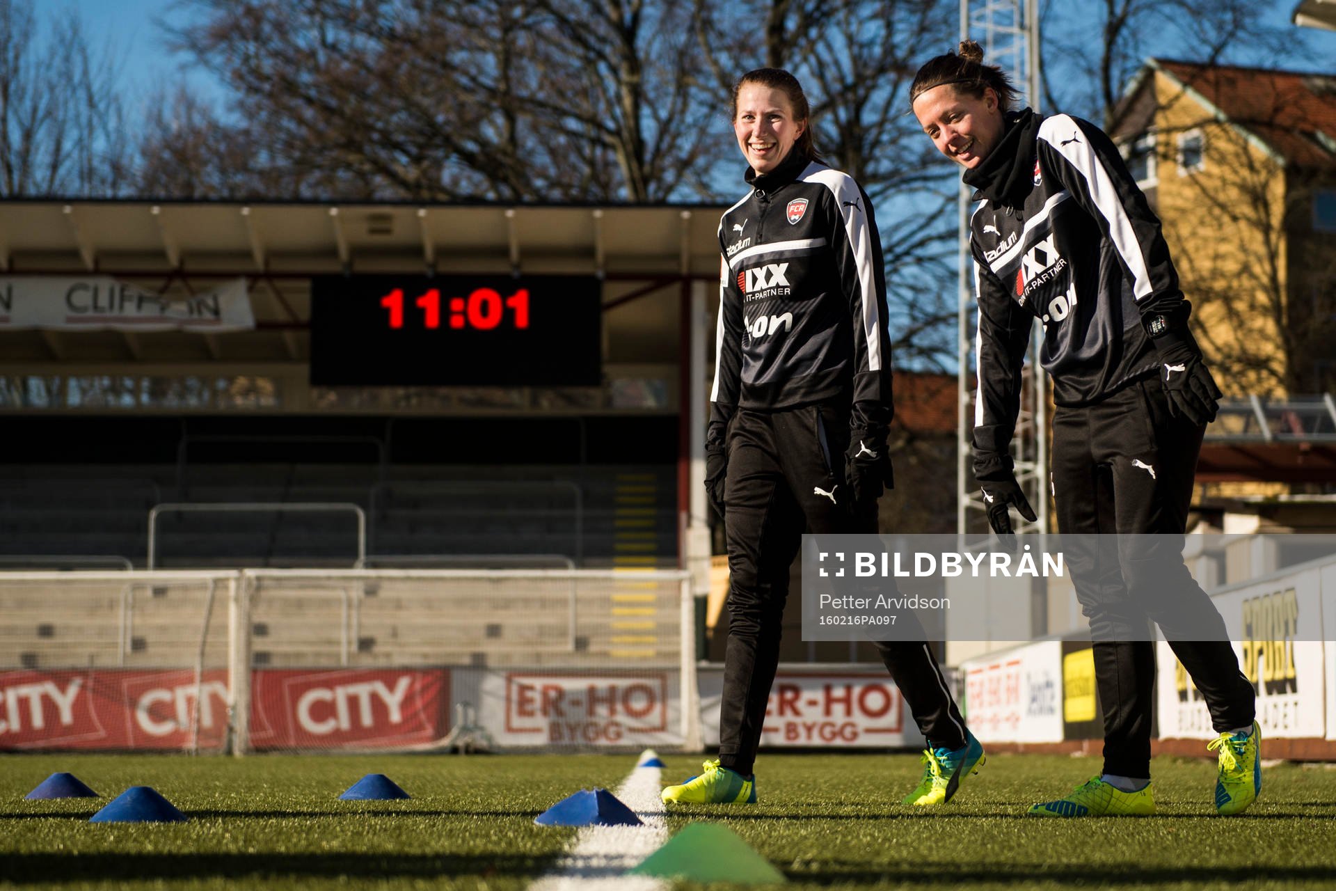 Rosengårds Emma Berglund och Lina Nilsson