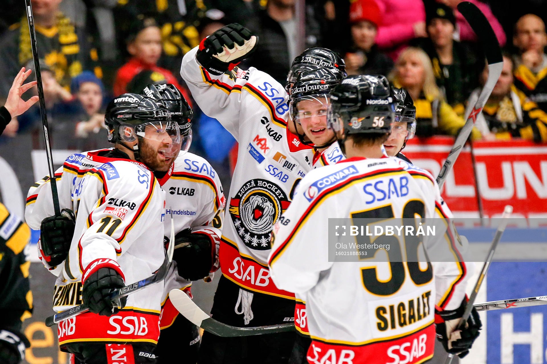 Luleås Jacob Micflikier Jonathan Sigalet och Lucas
