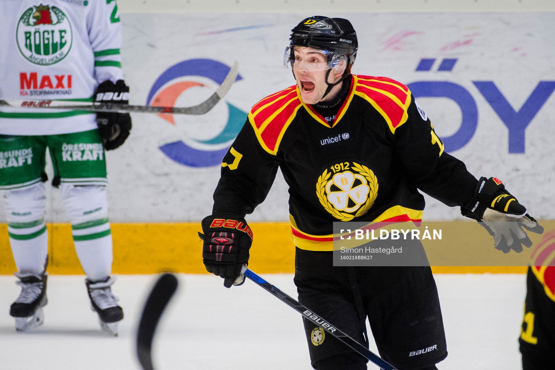 Brynäs Pathrik Westerholm irriterad