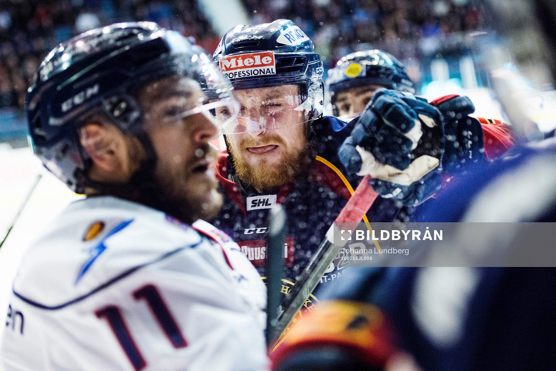 Djurgårdens Linus Hultström trycker till Linköpings
